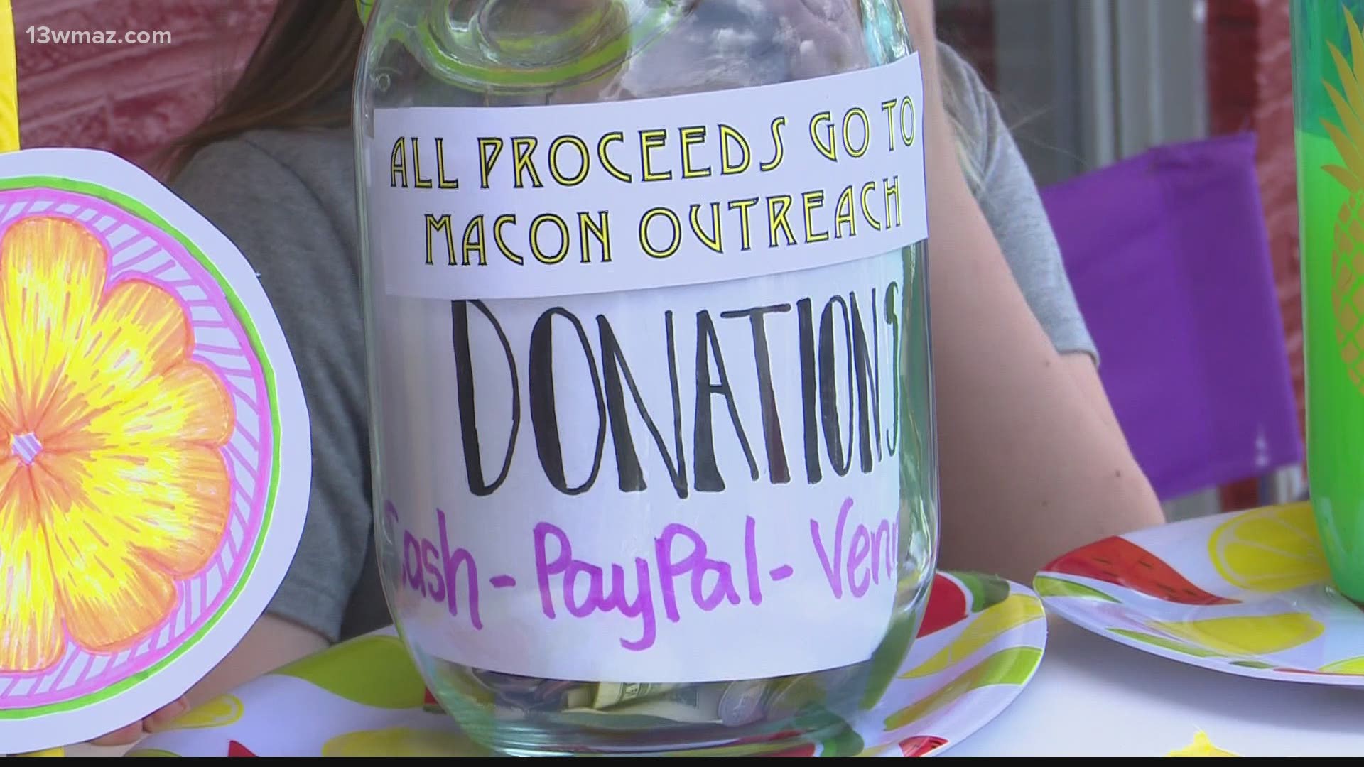 For her birthday, Harper Mayfield wanted supplies to build a lemonade stand, but not to earn money for herself -- but for others!