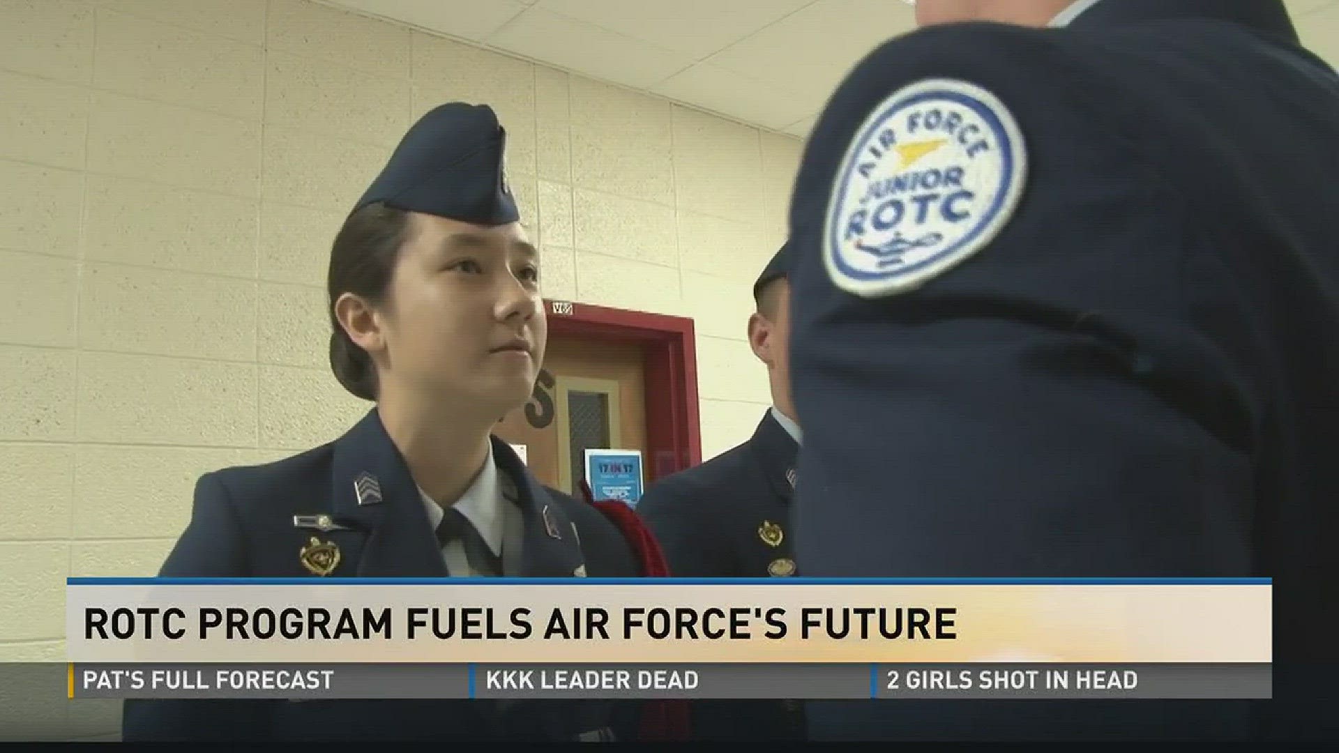 Junior ROTC cadets at Warner Robins High School say the program gives students a chance to learn more about the Air Force and the opportunities available after graduation.