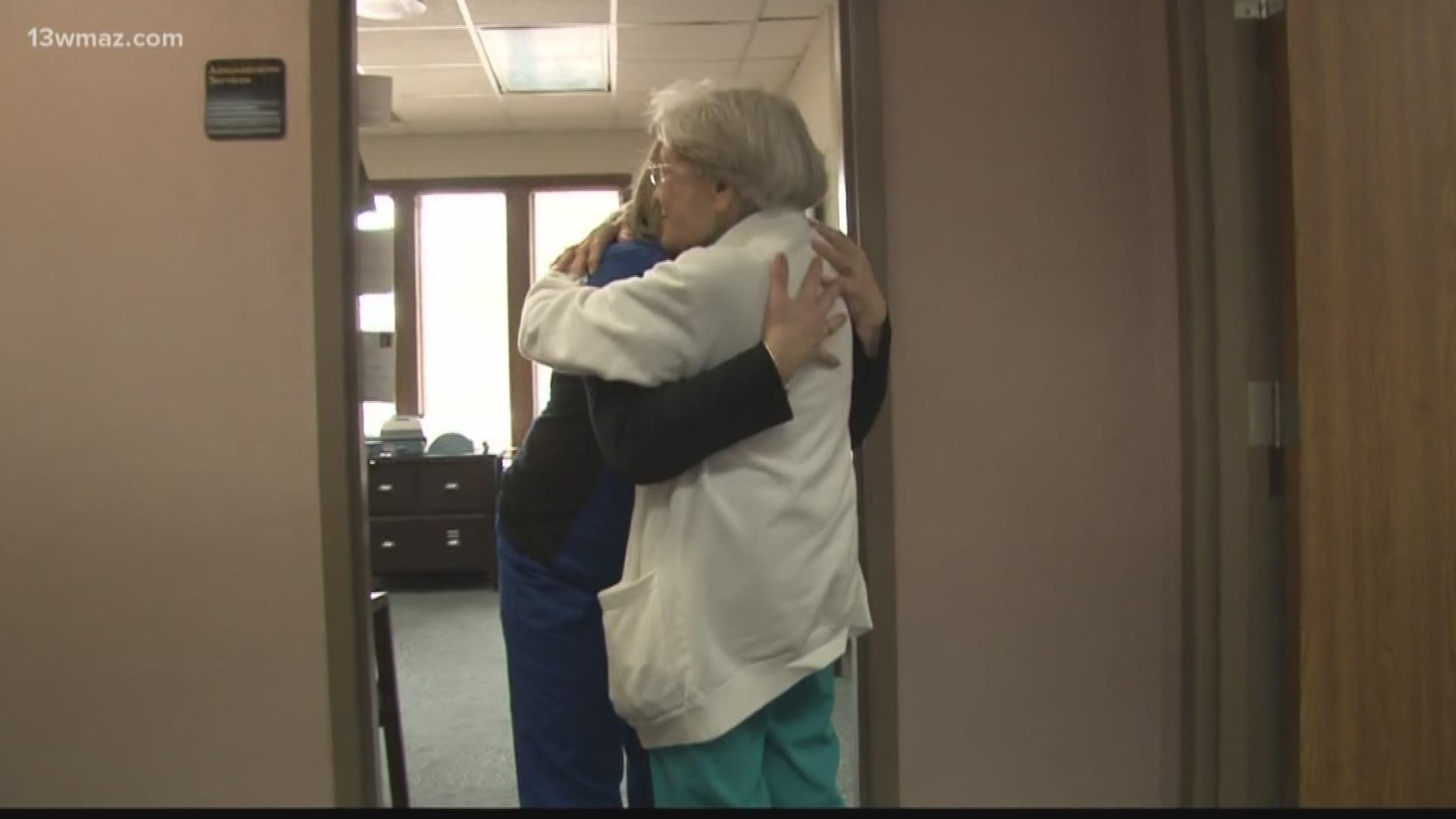 'Huggin' Hazel' honored for nursing career