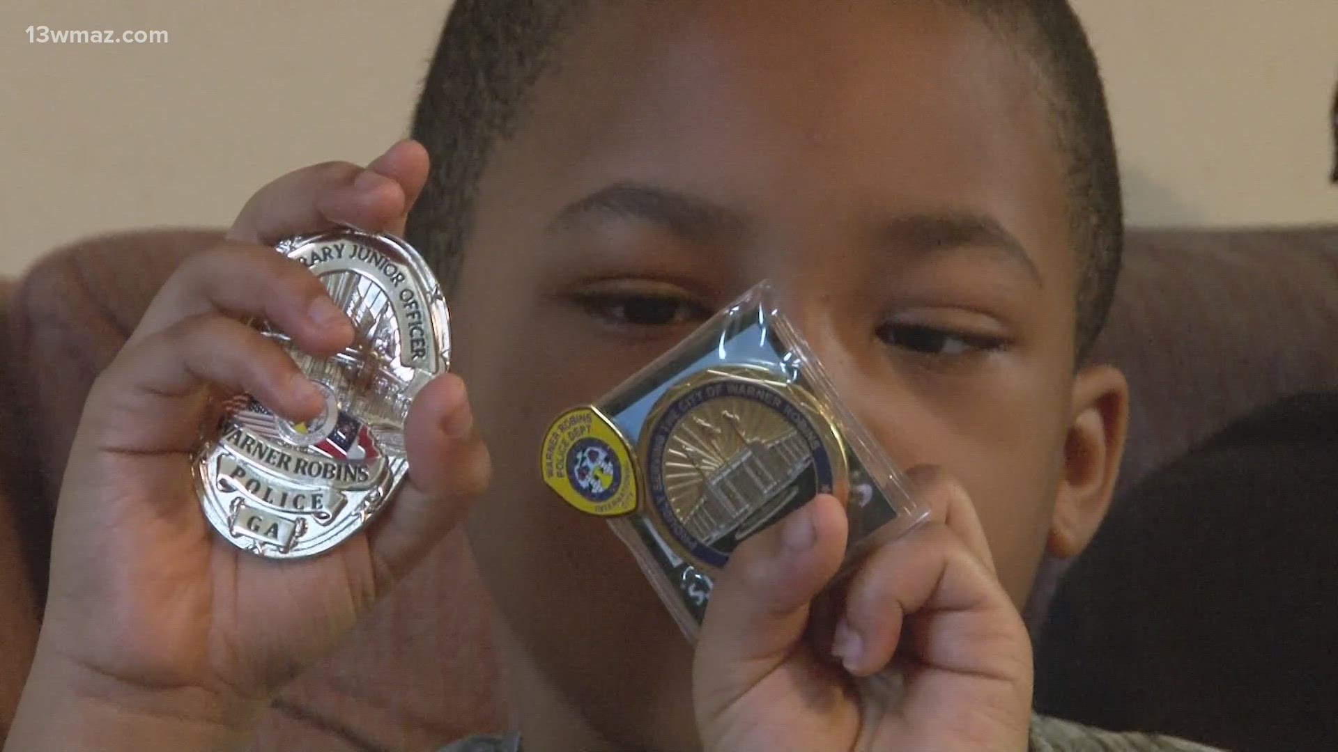 The City of Warner Robins and police department honored Braxton Lowe for his heroic actions on Sept. 12, 2023.