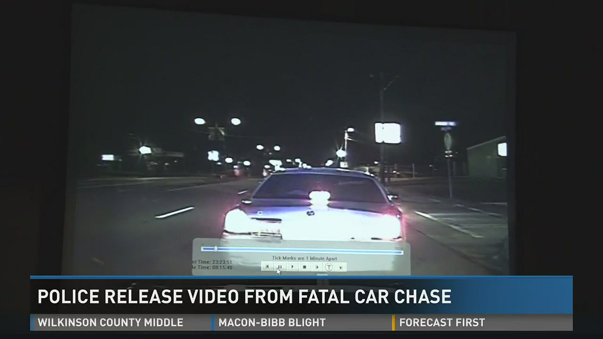 WATCH: Dashcam video released from fatal Perry high chase