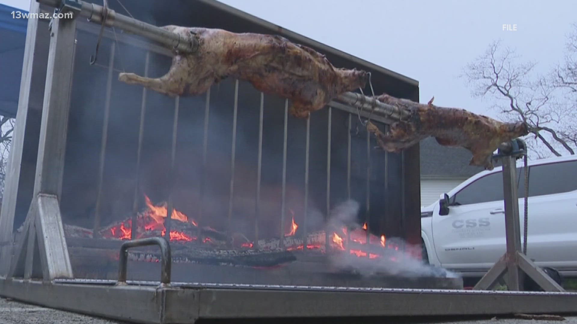 It's a battle of the barbecue, but the cooks say it was a time for good food and good company.