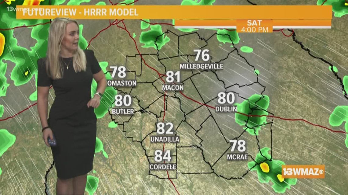 Georgia weather forecast for strong storms (10/26, AM update) - 13WMAZ