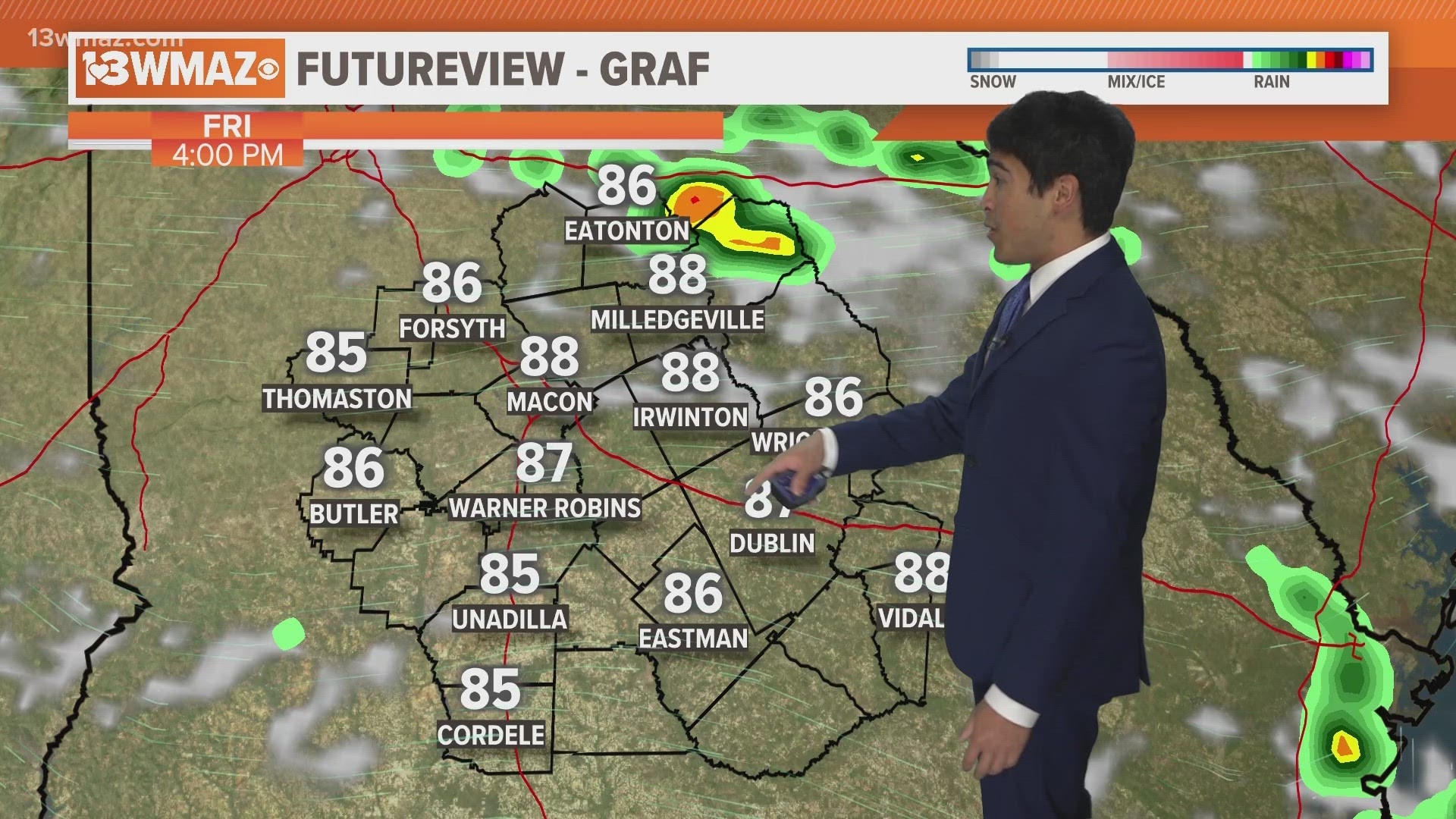 Meteorologist David Guerrero has a look at your forecast!