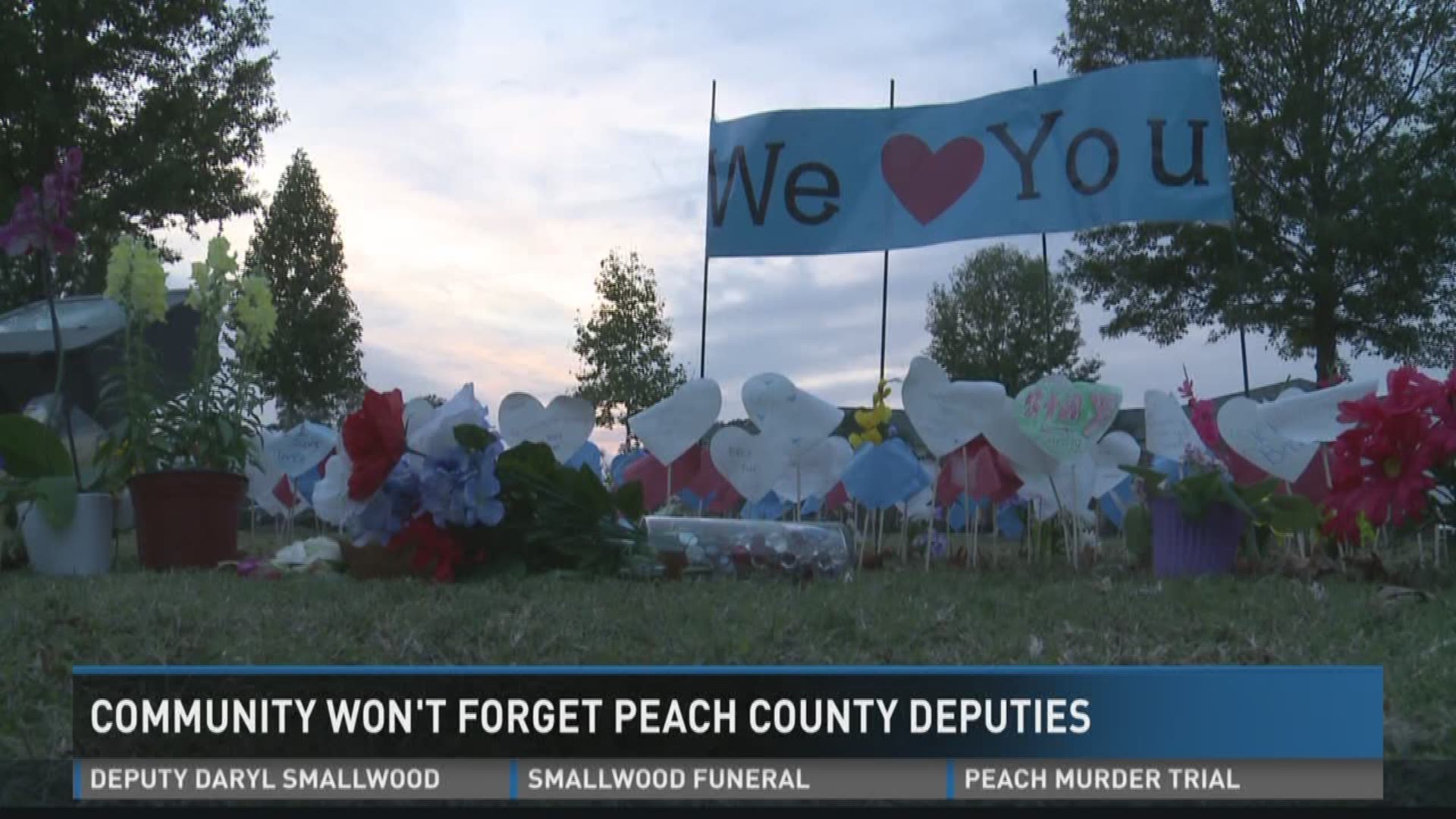 Community won't forget Peach County deputies