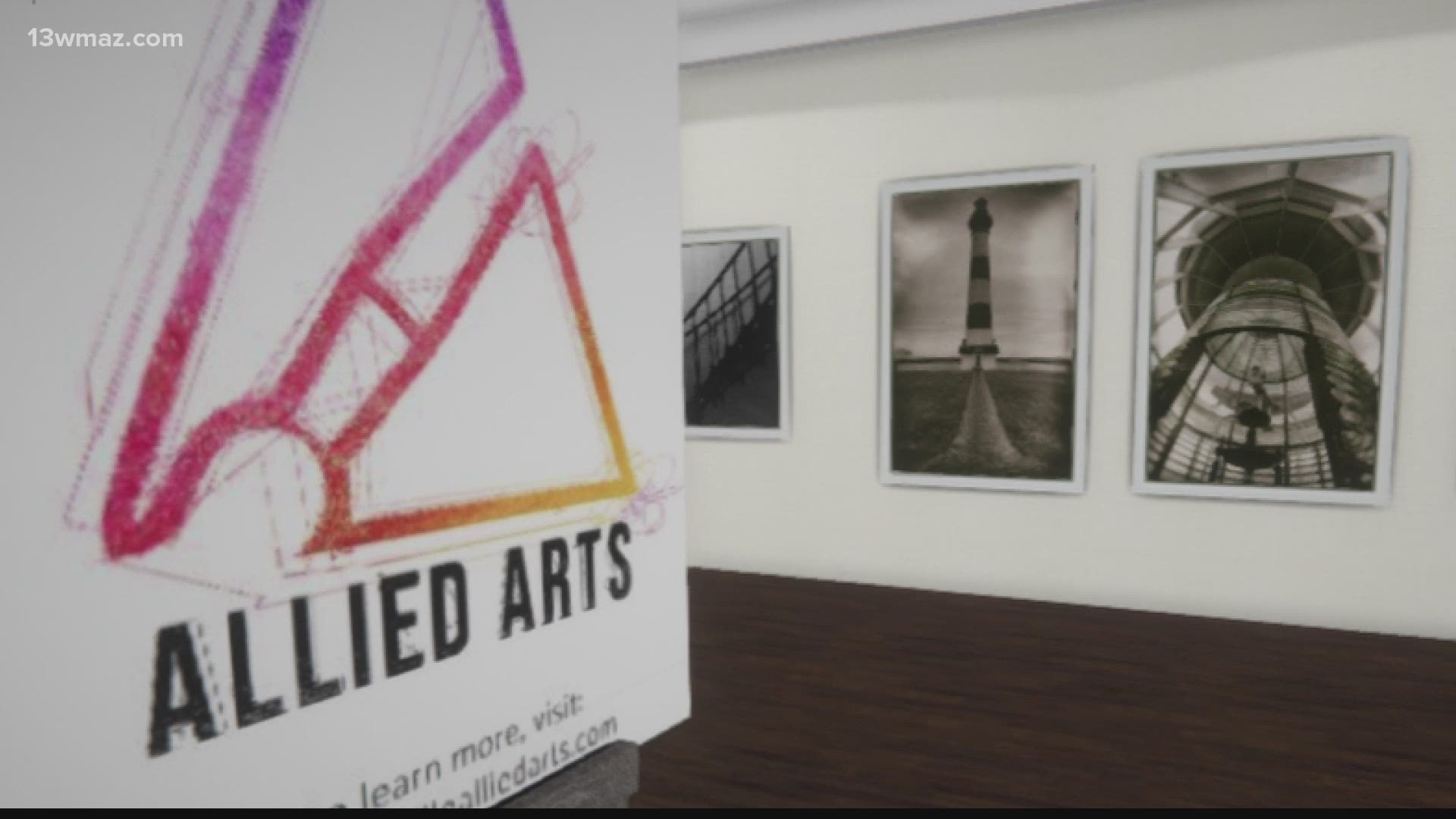 Milledgeville's Allied Arts has found a new way to give you the classic art gallery experience despite the pandemic.