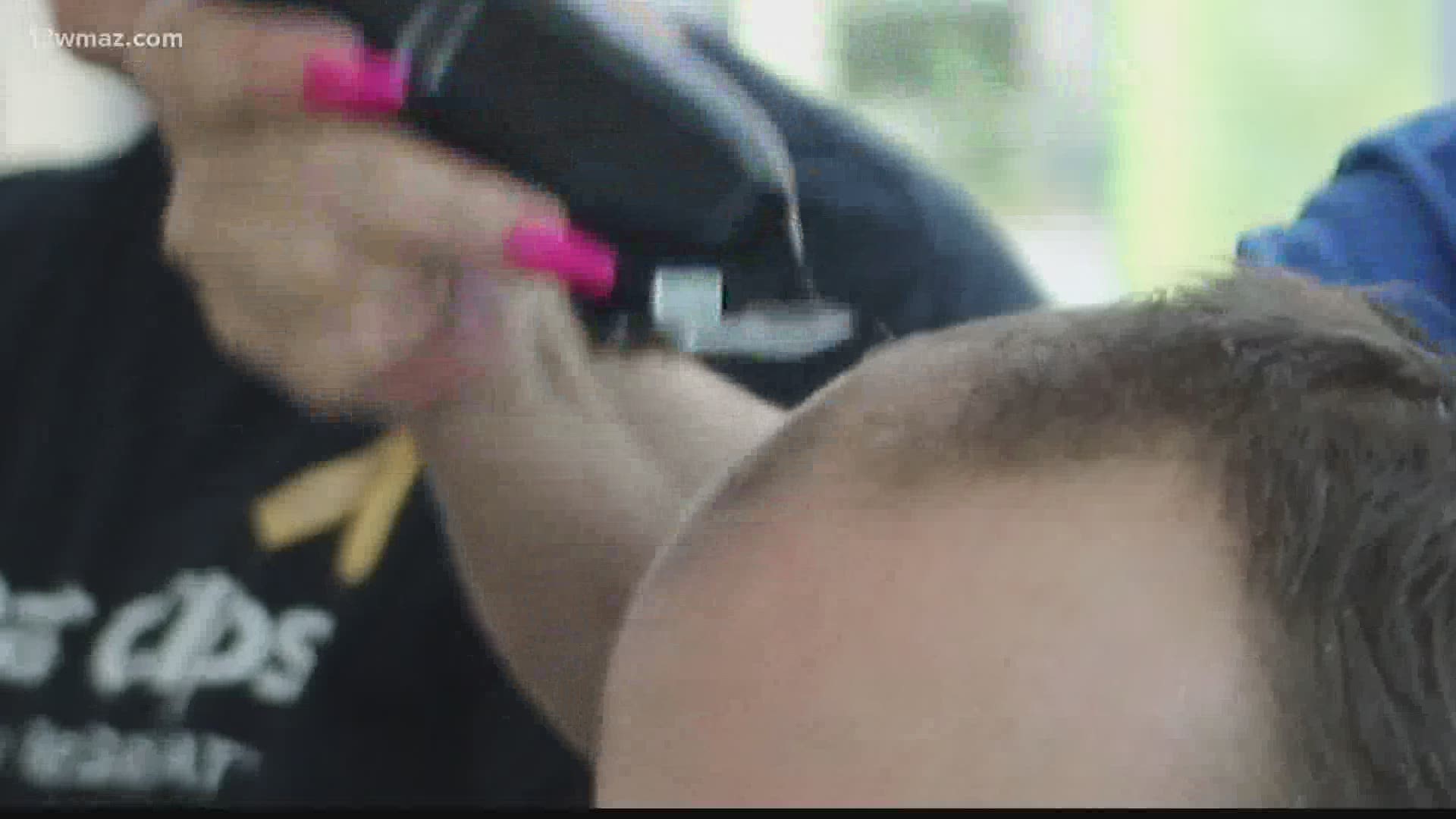 Are you brave enough to shave your head for childhood cancer?