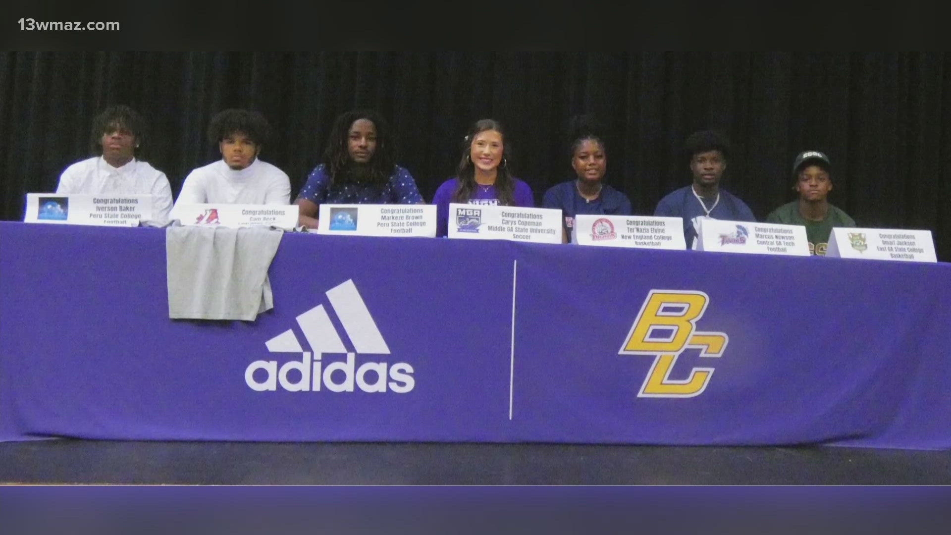 Check out where these talented students are heading to continue their athletic journey.