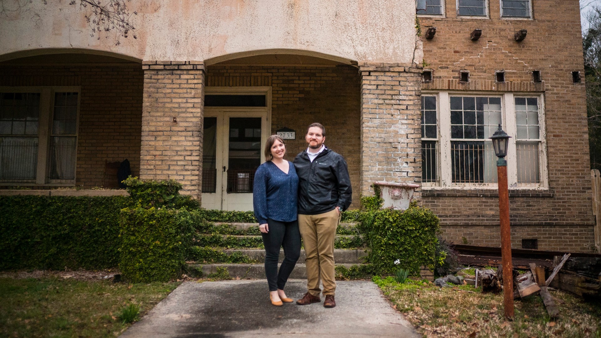 Rachelle Wilson and Trent Mosely are working to preserve the Guy E. Paine house. It's more than 100 years old and was once listed on Historic Macon's Fading Five.