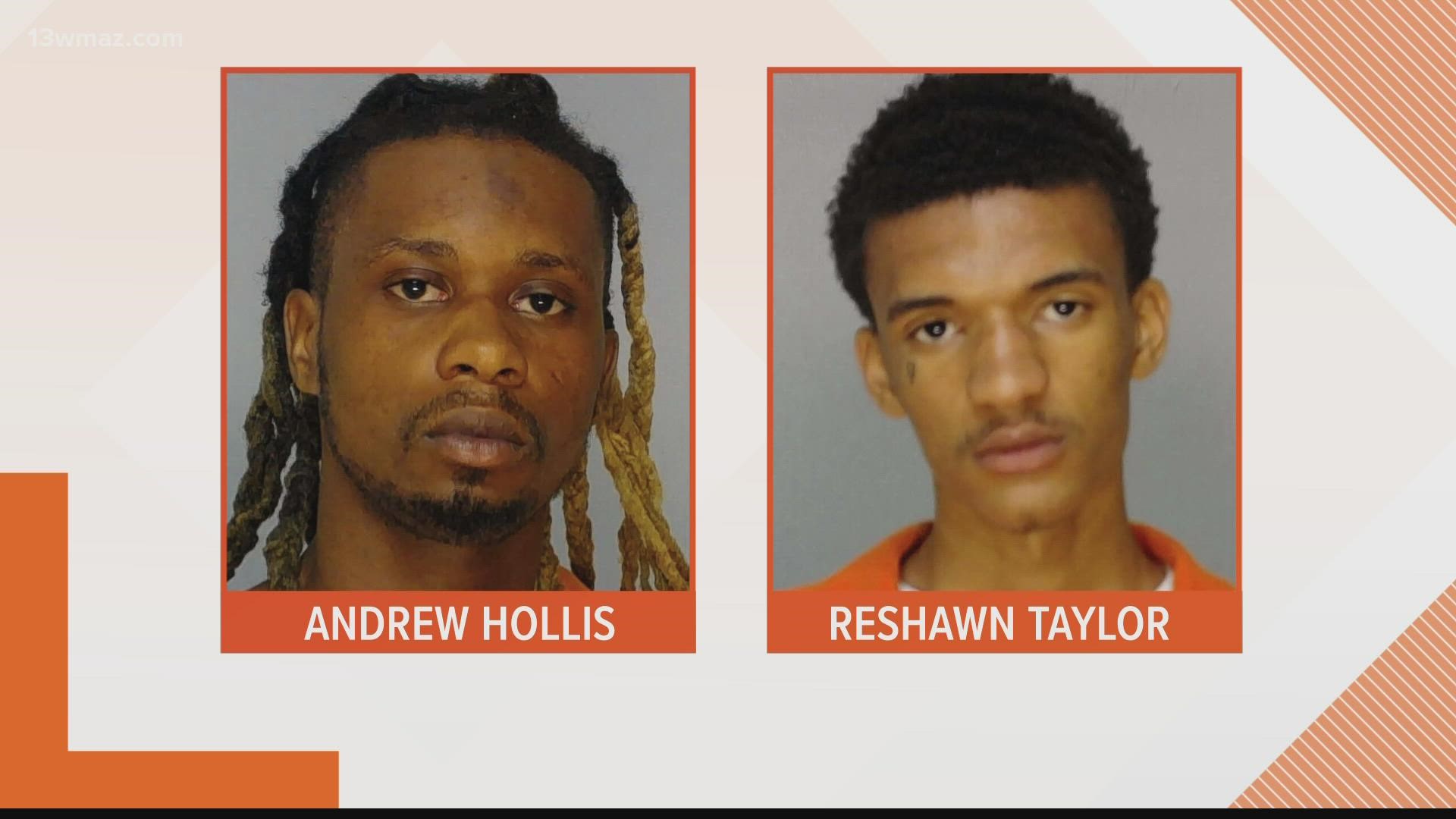 24-year-old Andrew Raqati Hollis and 21-year-old Reshawn Taylor were arrested Monday in the death of 18-year-old Shamarian Chatfield