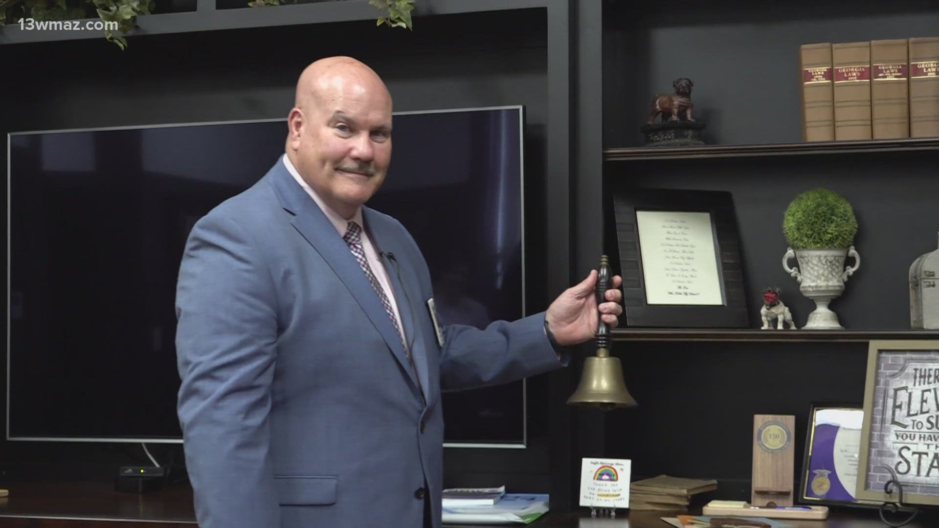Superintendent Mark Scott has worked for more than 40 years, 37 years in education and 11 of those as superintendent.