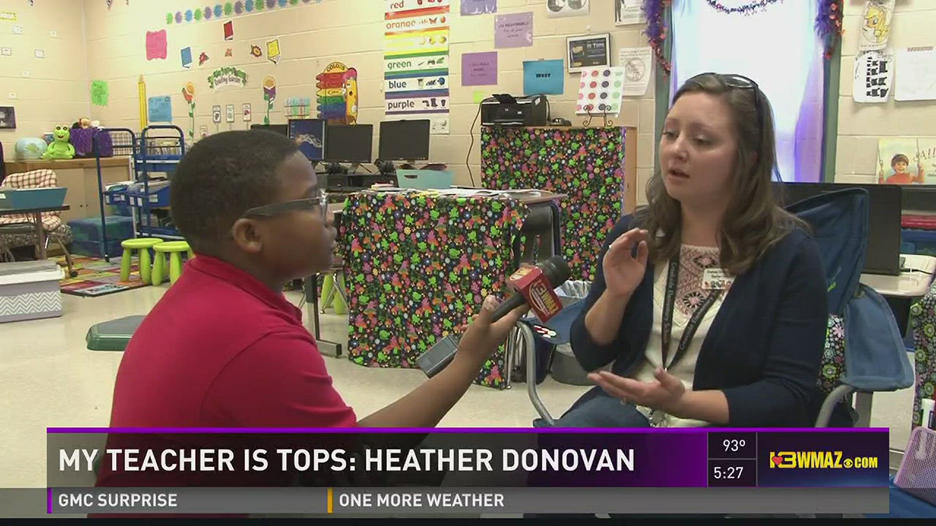 My Teacher is Tops -- Heather Donovan