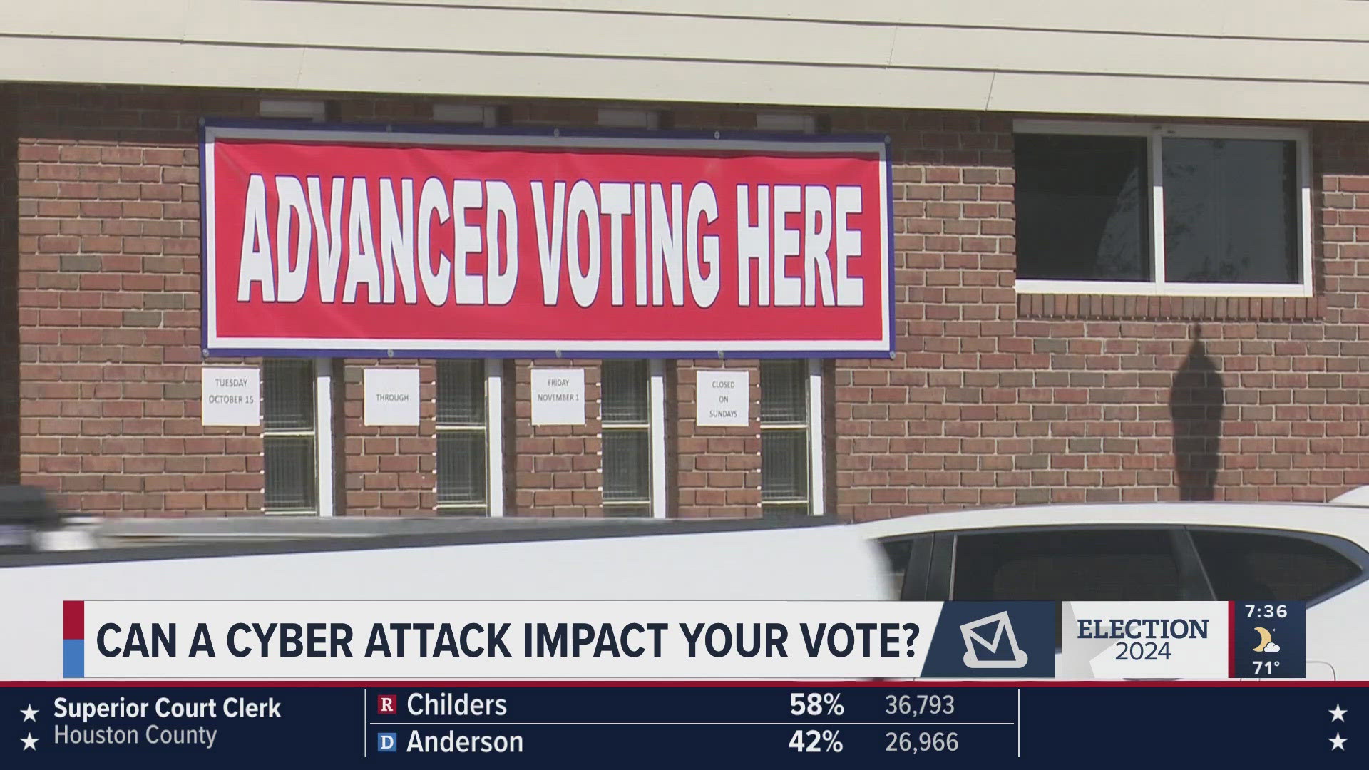 A cybersecurity attack disrupted voting in Arizona during the primary.