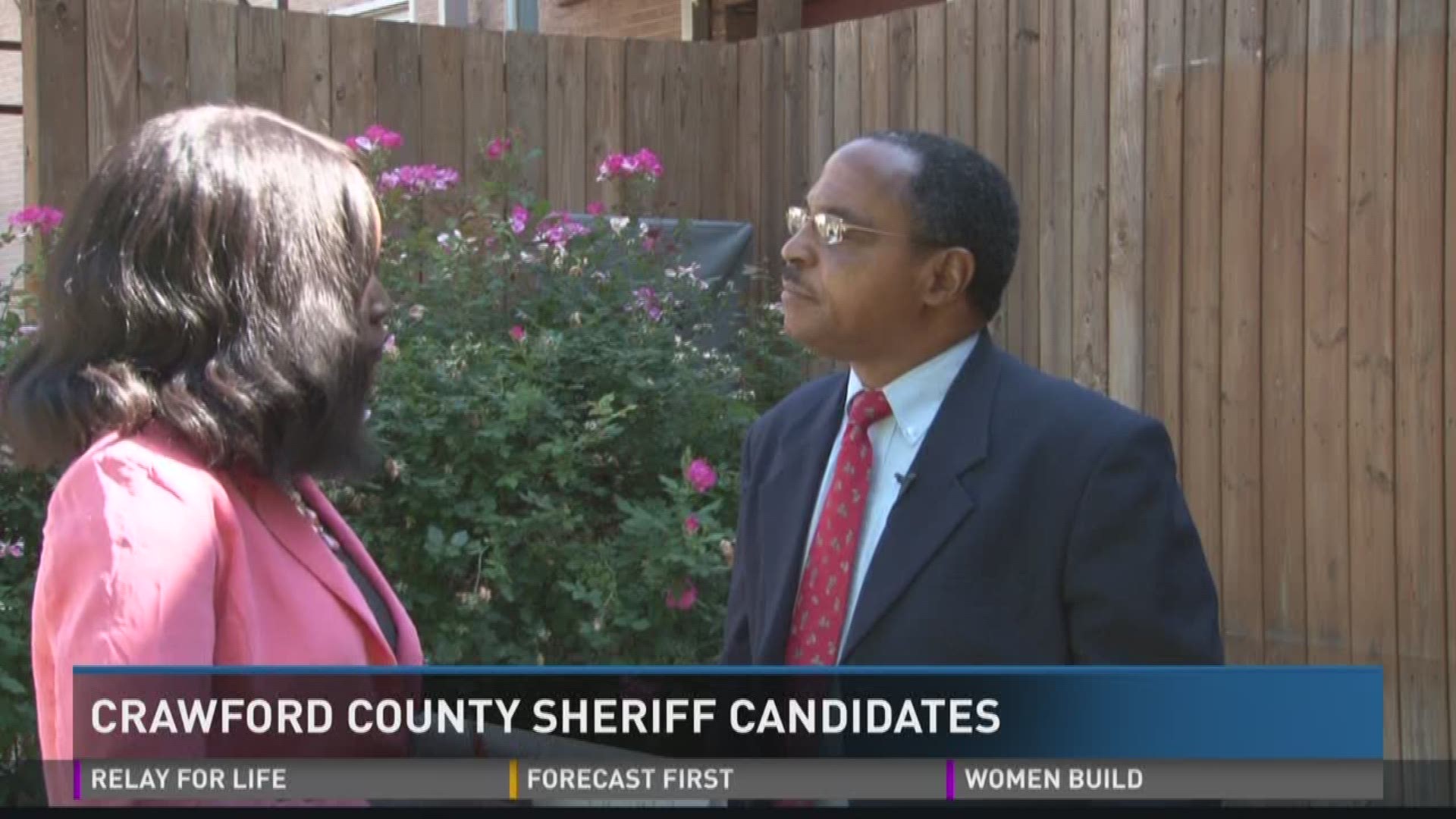 Crawford County sheriff candidates discuss the upcoming race and questions regarding candidate's past