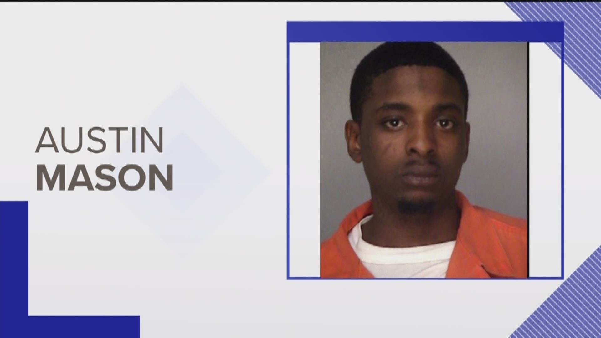 21-year-old Austin Sharrod Mason was arrested in the November shooting death of Shakema Dickson and injury of her 2-year-old daughter.