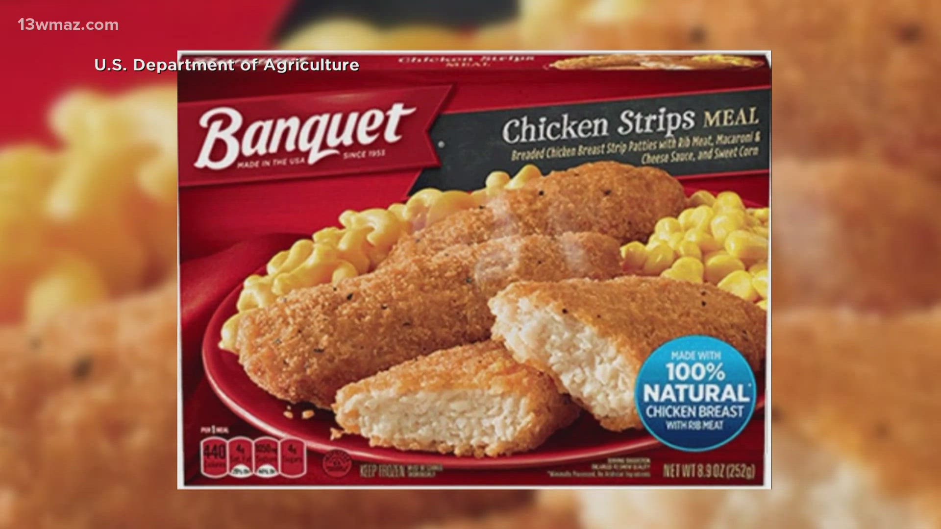 The chicken strips could have plastic in them, so be sure to check if your frozen chicken strips are affected by the recall.