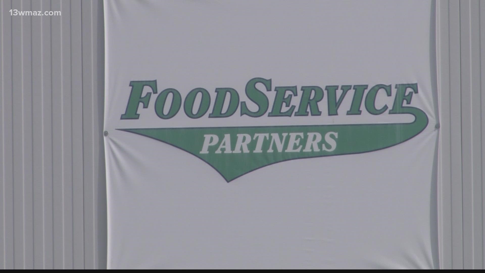 The company, FoodService Partners, filed for chapter 11 bankruptcy last month and the Milledgeville office closed its doors last Friday.