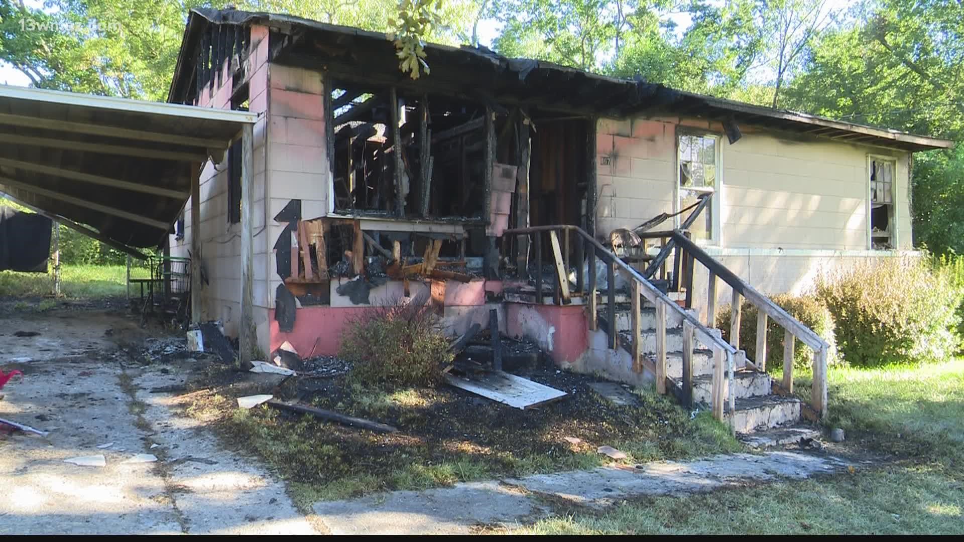 Macon-Bibb Fire Department says the fire was accidental and started in the attic by an electrical problem.