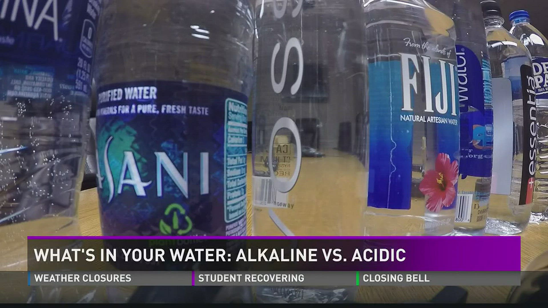 What's in your water? Alkaline vs. acidic