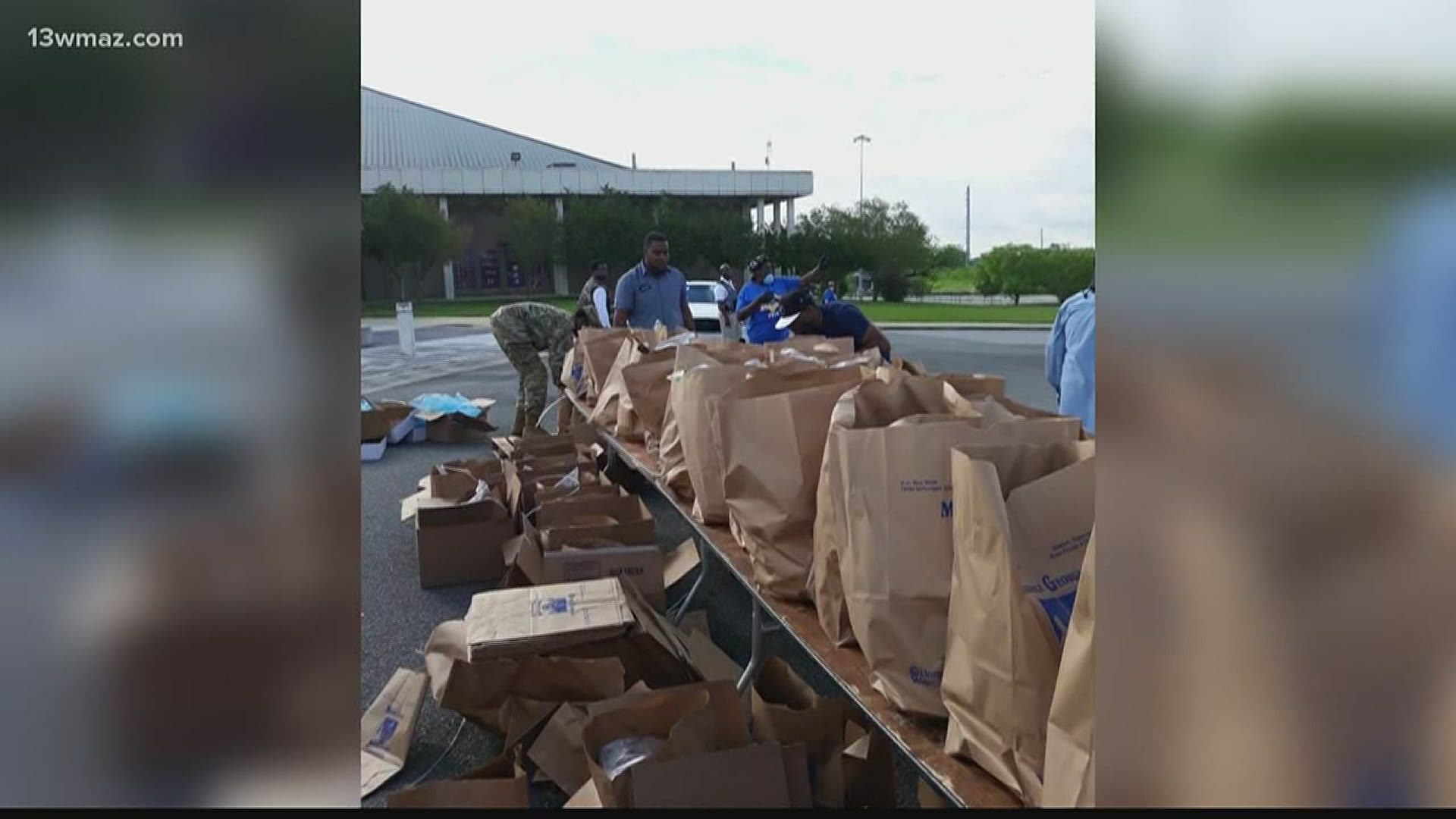 5 local churches are partnering together for a massive food distribution effort this weekend.