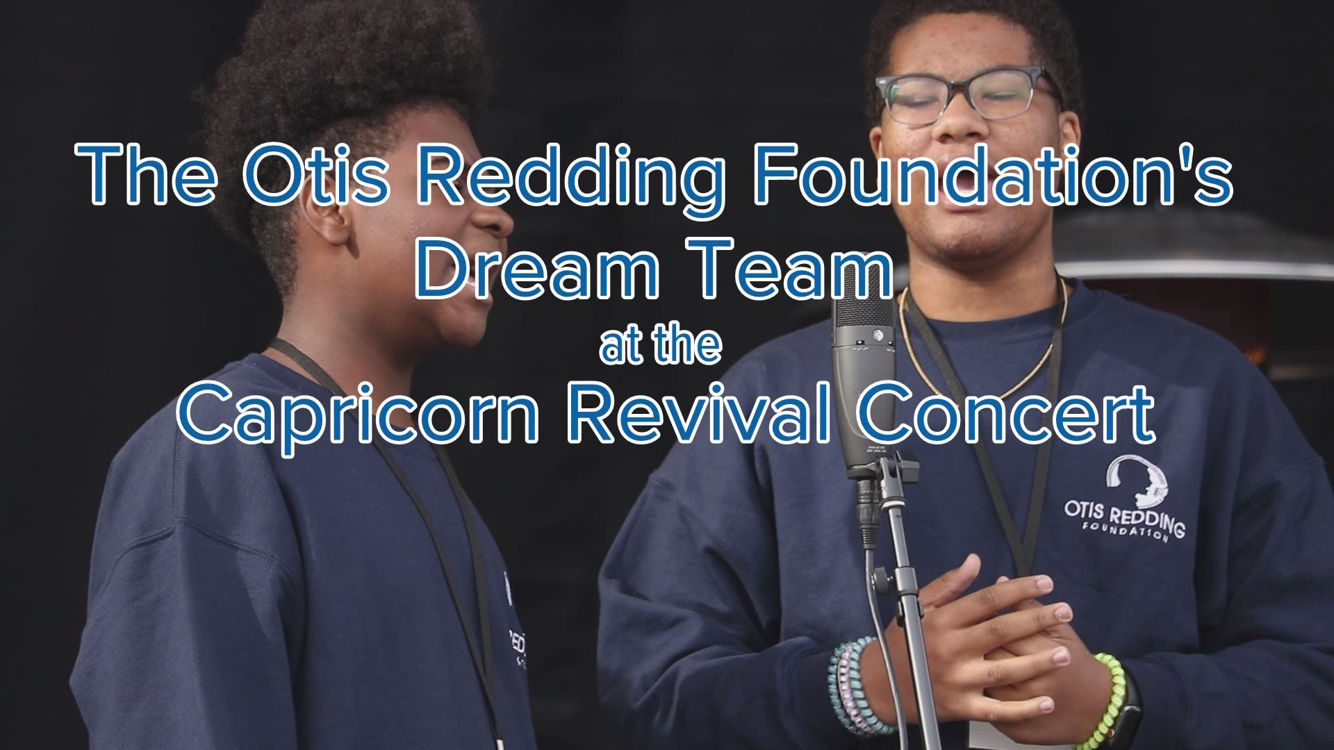 The Otis Redding Foundation's Dream Choir performed at the grand reopening of Capricorn Studios.