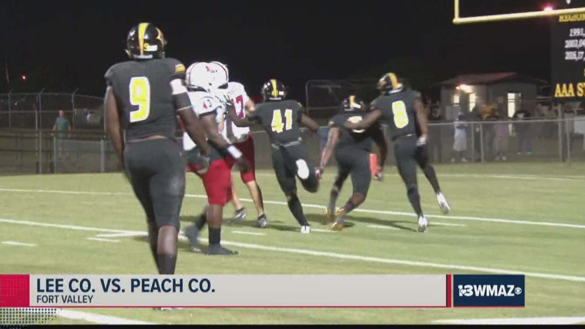 Lee County vs. Peach County 2019 Georgia high school football highlights  (Week 3) 