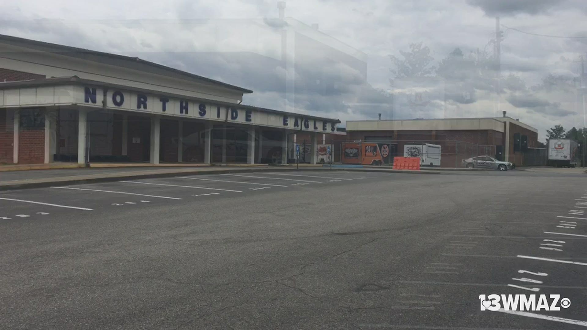 WRPD officers were at Northside High School Wednesday after an overnight break-in.