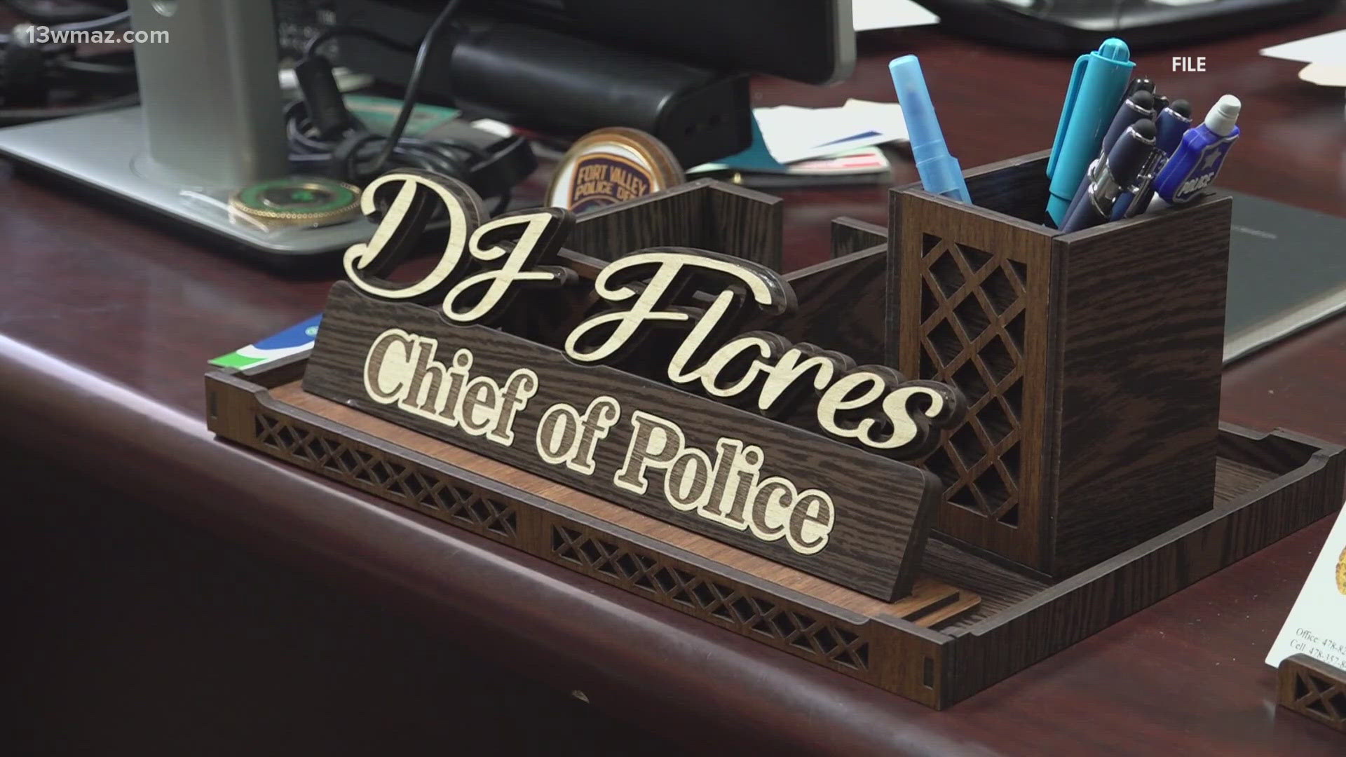 Flores has already been police chief for six months - with three months as interim chief before that.