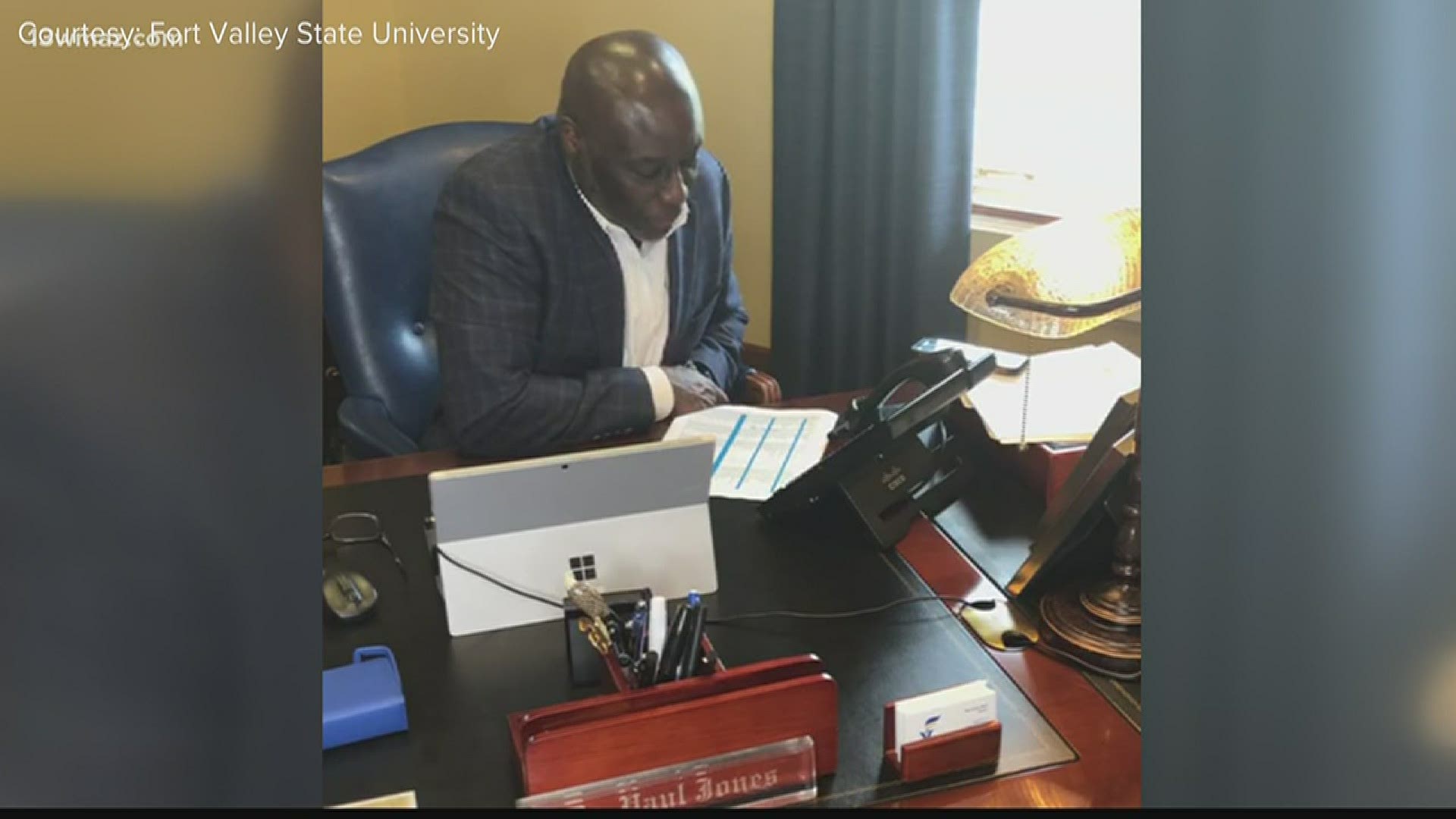 Graduation for Fort Valley State University students was supposed to be on May 9th and President Paul Jones let them all know he was thinking of them