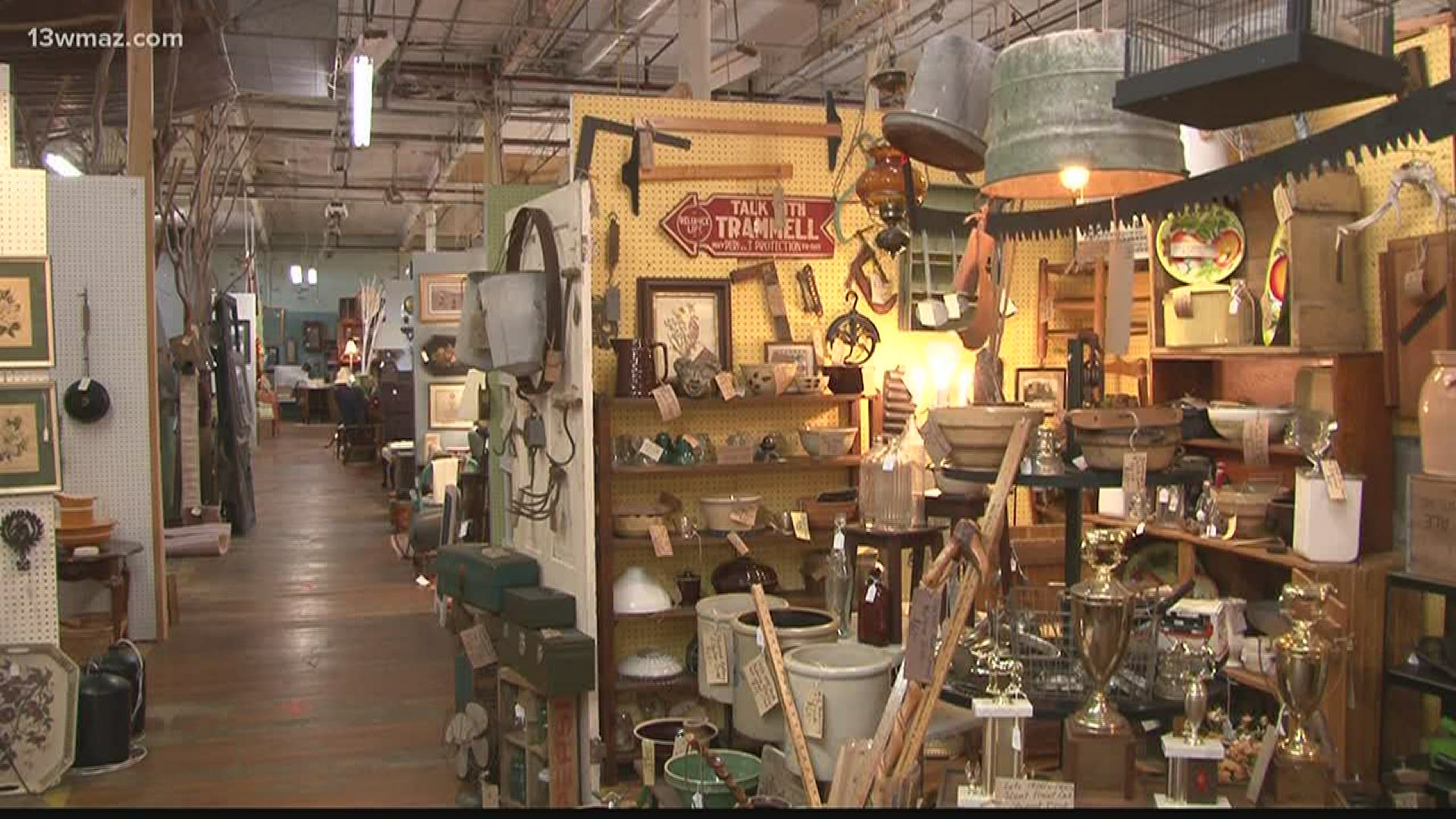 Payne Mill Village Antique Mall owner Billy Bagwell said he's glad his stores are among the many that have reopened for business.