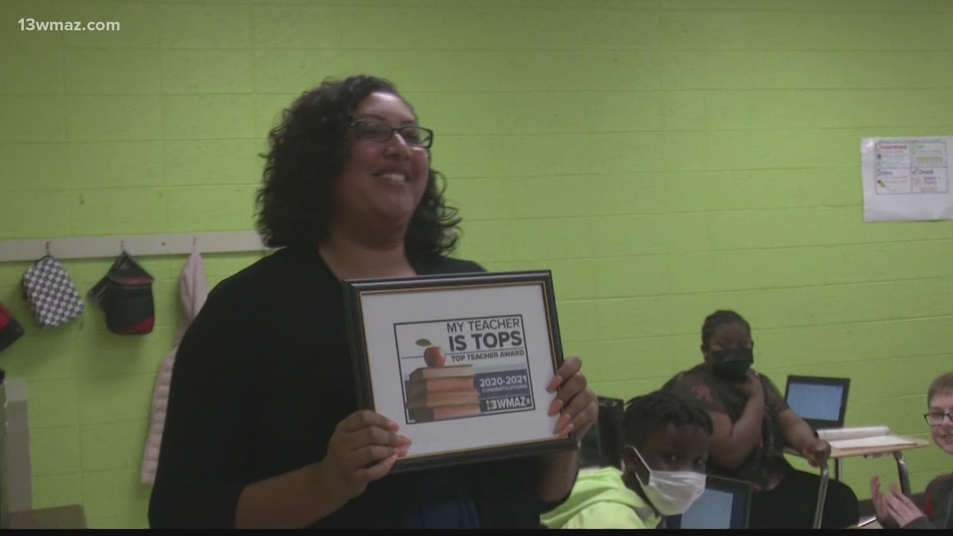 This week's top teacher puts the 'Peach' in 'Teach' when it comes to her students.
