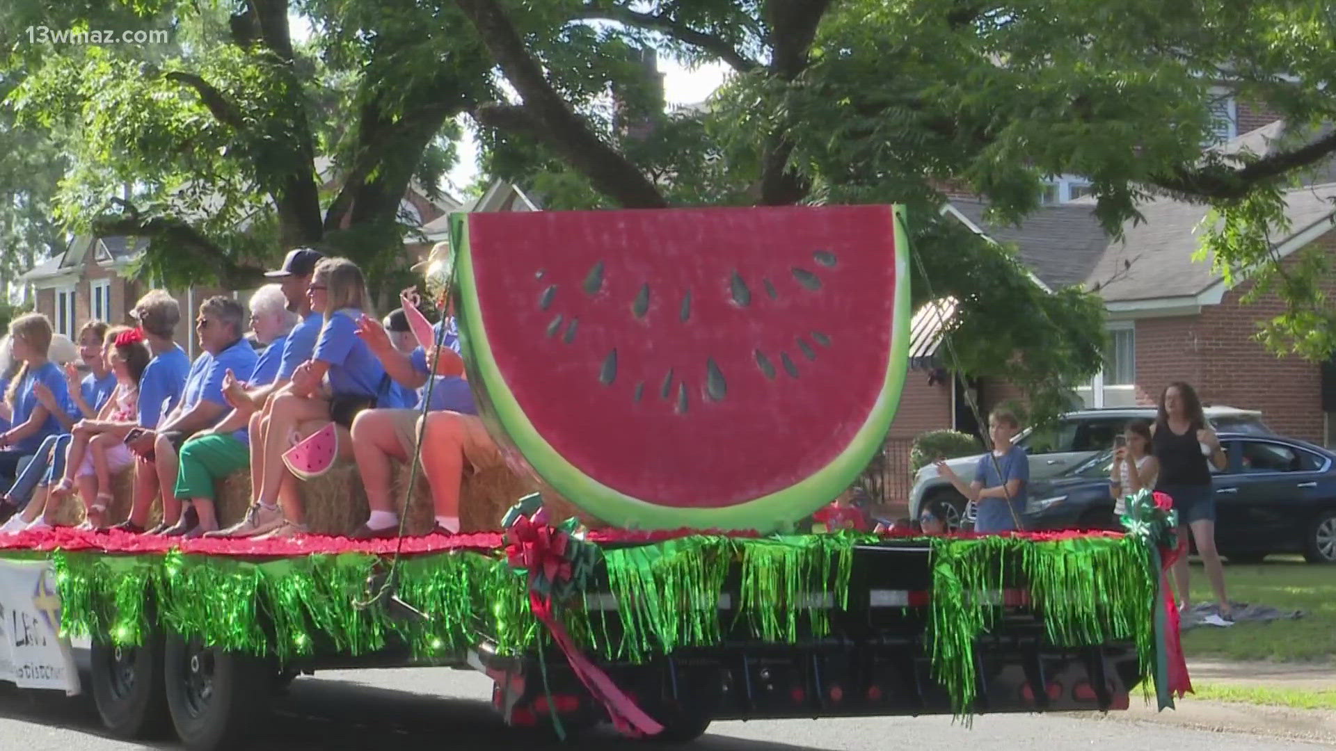 This year's theme is sparkles and seeds, and people traveled near and far to get a slice of sweet victory.