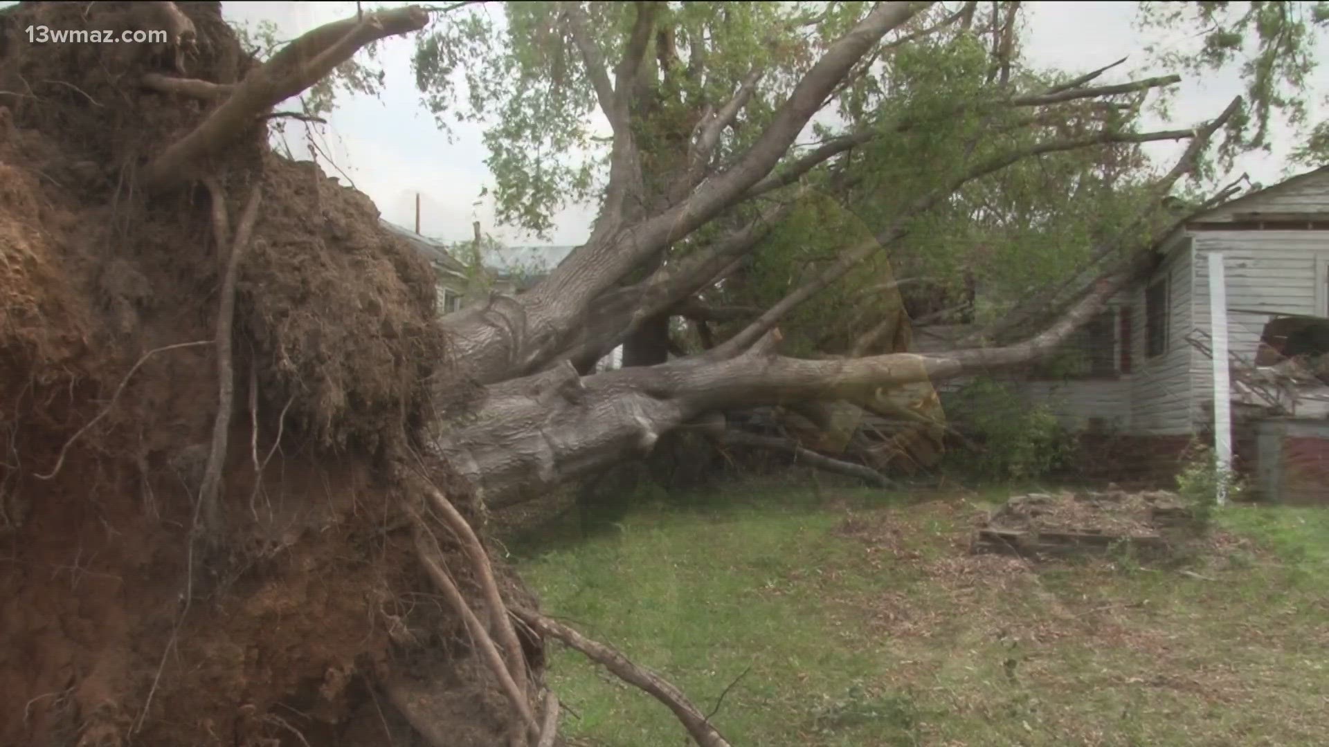 EMA director Wayne Johnson says around 70 homes and over 40 businesses were affected by the tornado's damage. He says they'll hear about if they'll get aid soon.