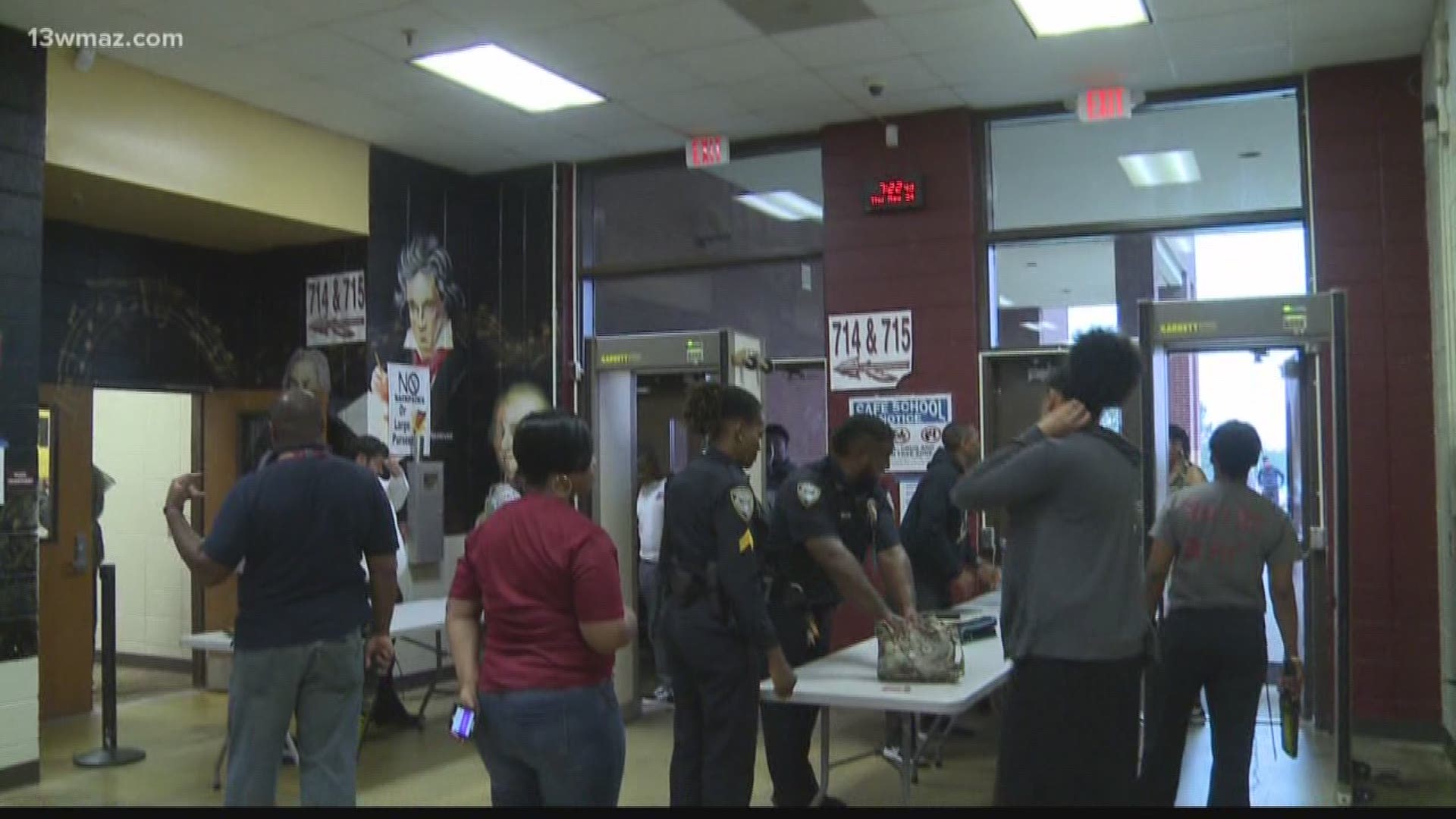 Verify Do all Bibb County schools have metal detectors?