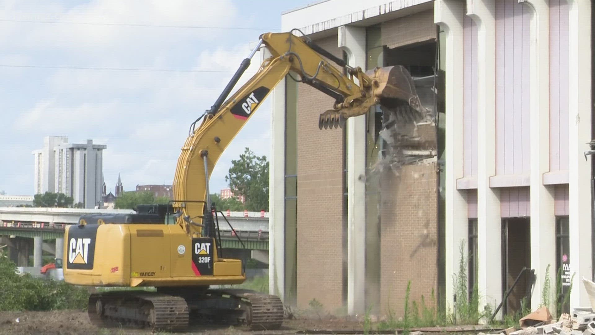 It is set to become more parking spaces for the Macon Centreplex.