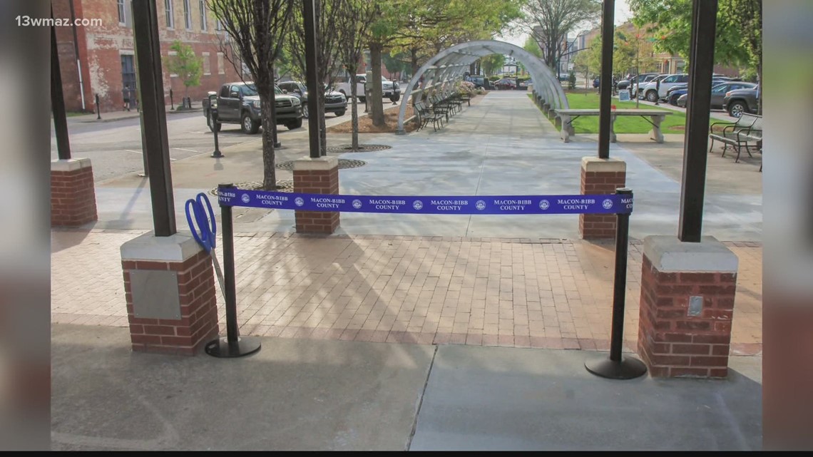 Poplar Park renovation is completed in downtown Macon - Vimarsana News