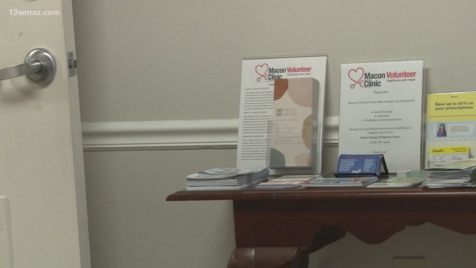 For 20 years, they've served working people who don't have insurance in Macon-Bibb and Twiggs County- free of charge.