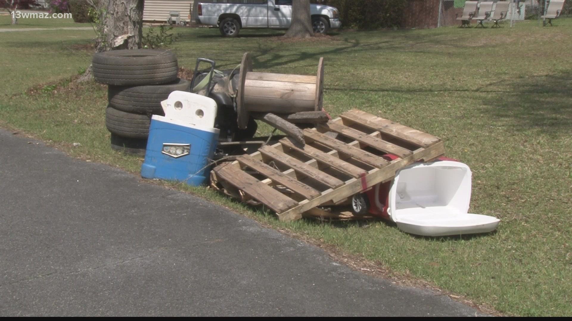 It’s that time of year where the city of Perry wants you to kick those old items to the curb-- literally.