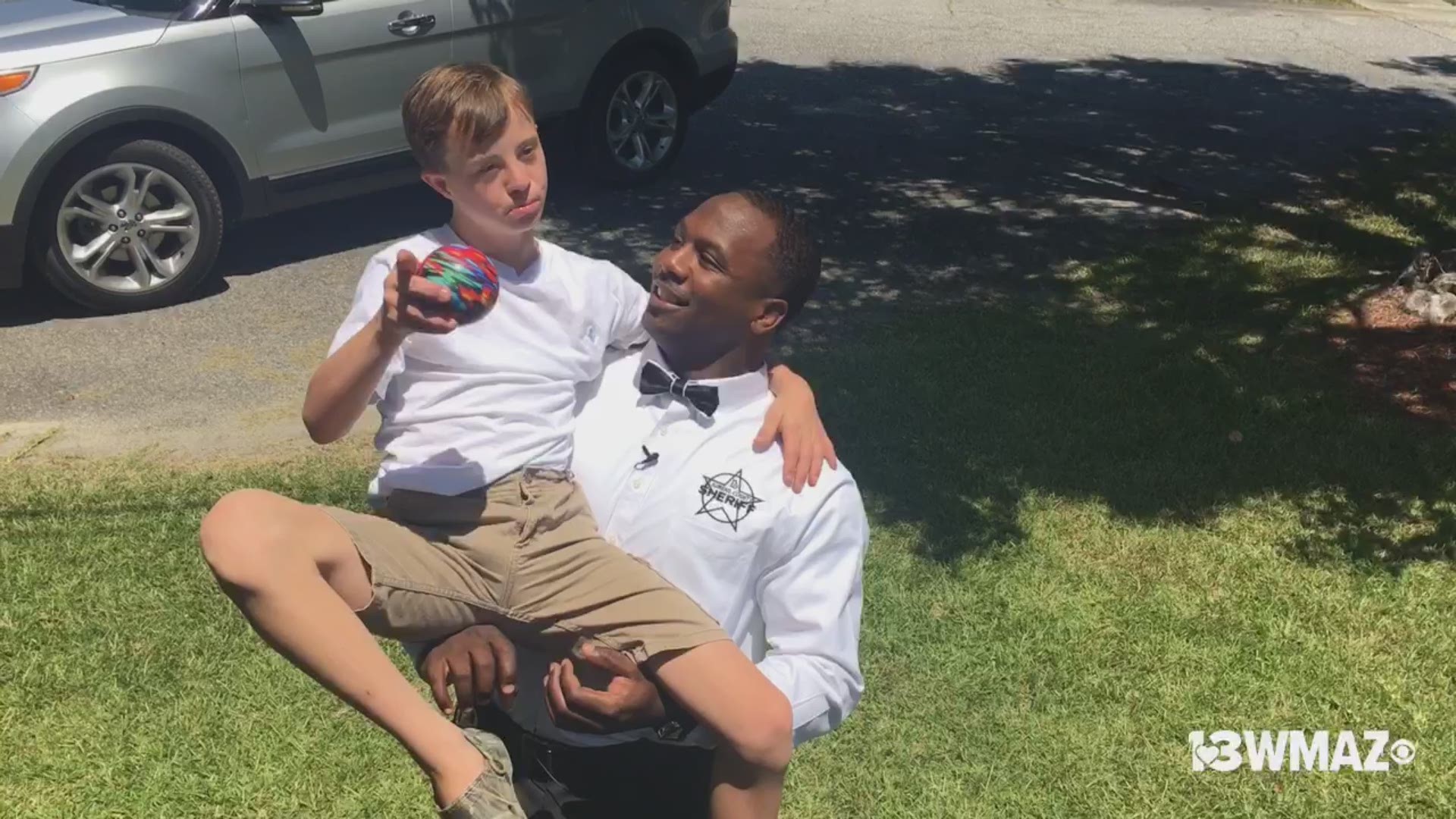 Demetrius Green, school resource officer at Northwest Laurens Elementary School, and fifth grader Carter Haskins have a unique bond. Green has decided to include Haskins in his wedding.