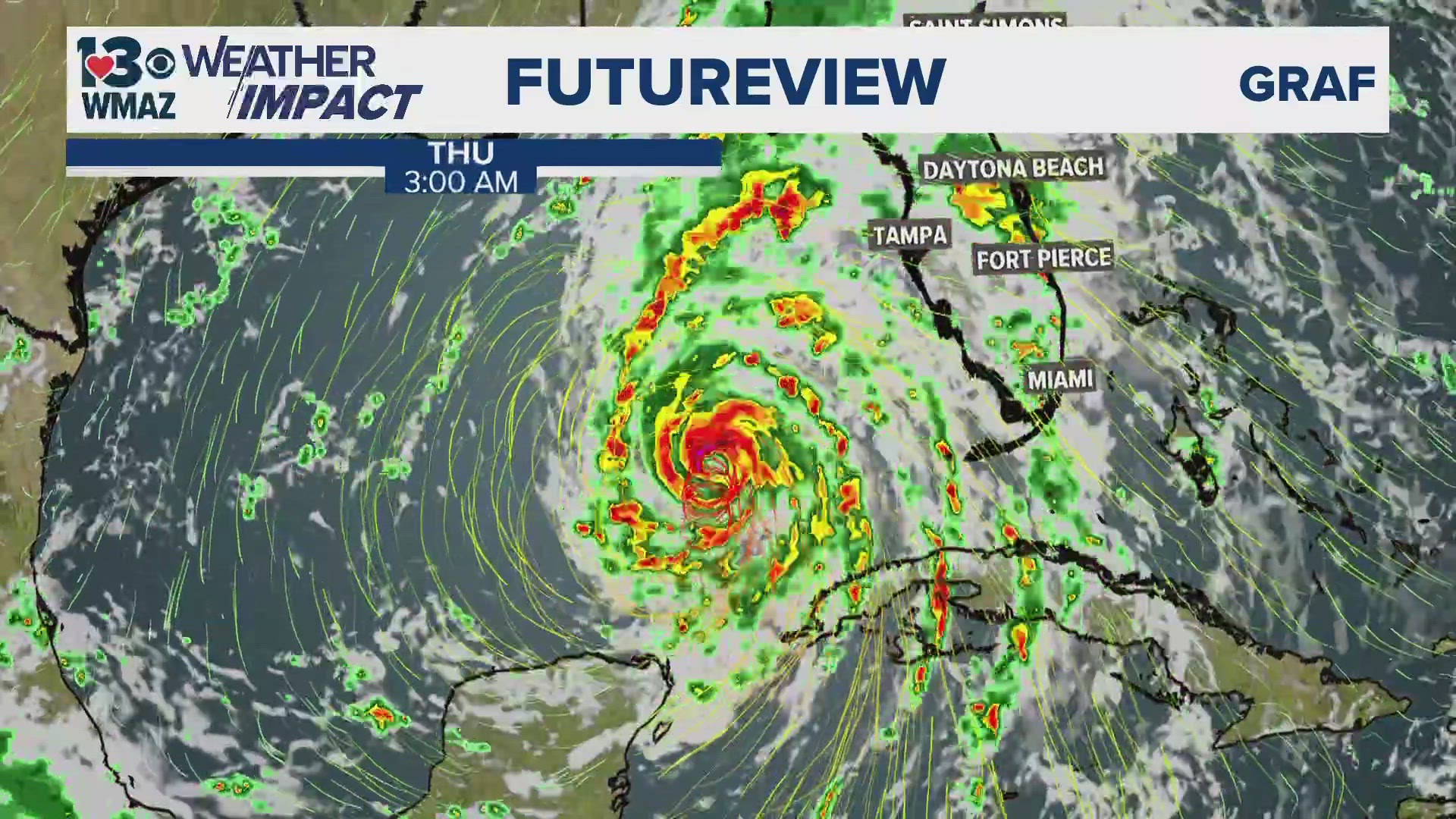 While there is still some uncertainty of the exact track of this tropical system, it appears as though it will track right through Central Georgia.