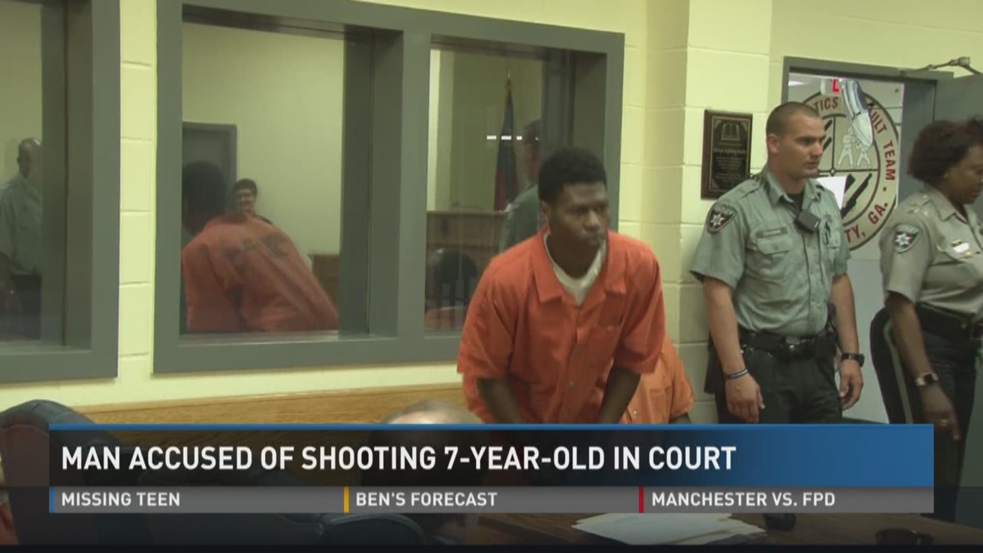 Man accused of shooting 7-year-old in court