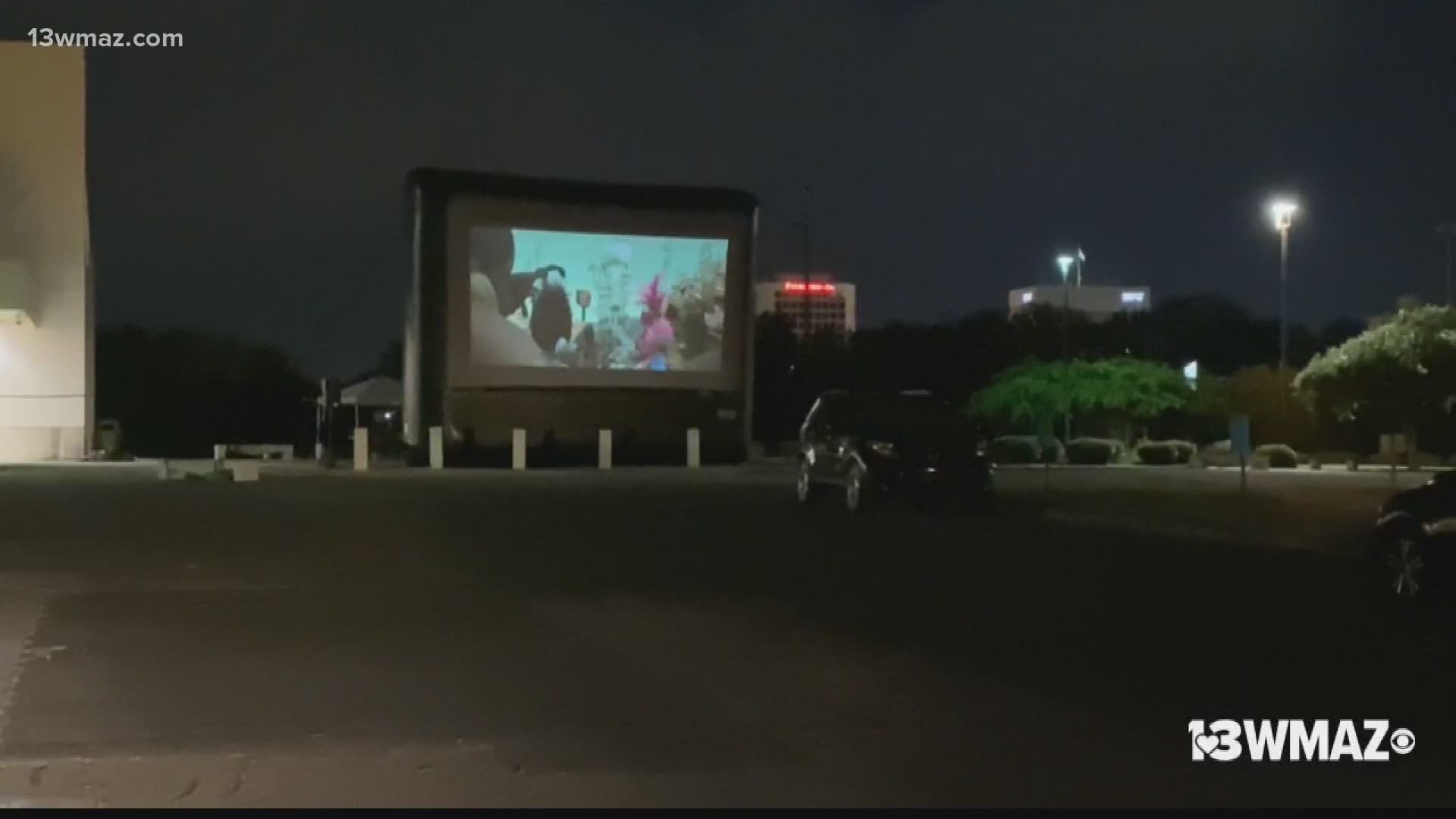 Community members gathered Friday night for 'cars under the stars.'