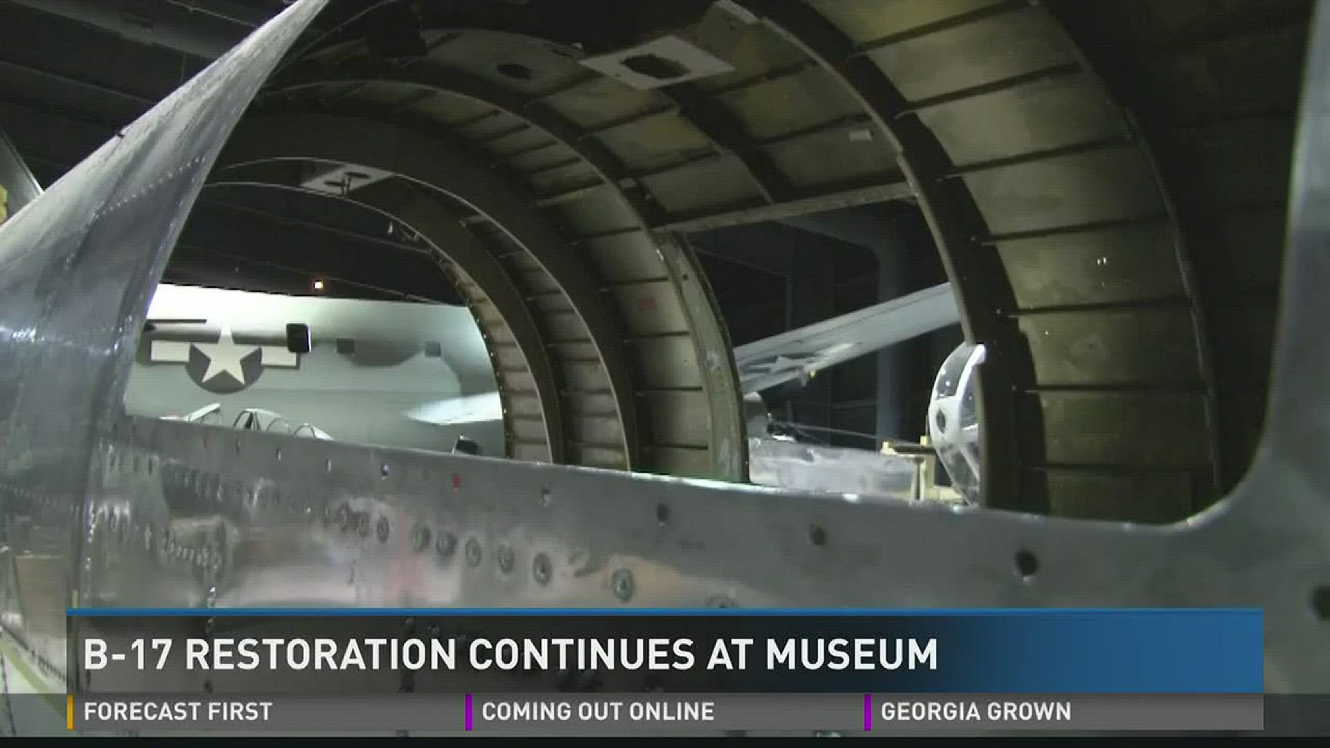 B-17 restoration continues at museum