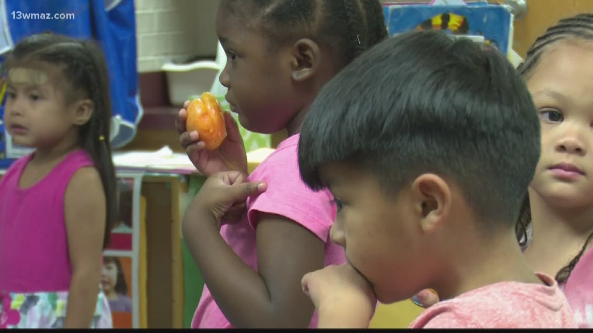 Three schools in the Houston County school system are participating in the Fruits and Vegetables program, which targets childhood obesity, but it's also a way to introduce healthy choices to students.