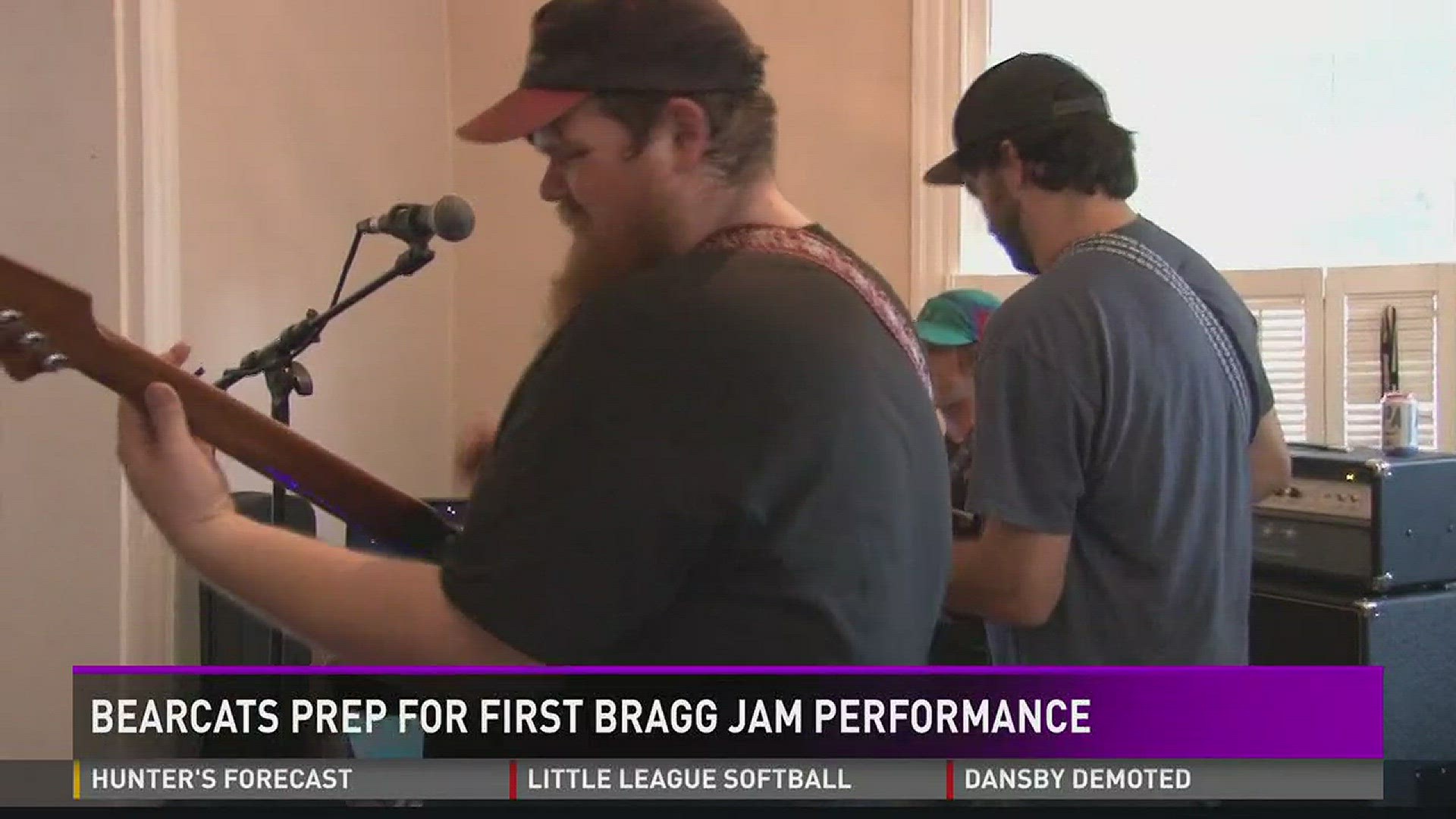 Bearcats prep for first Bragg Jam performance