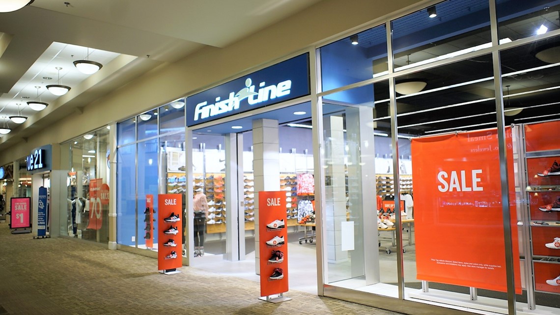 Finish line store mccain mall