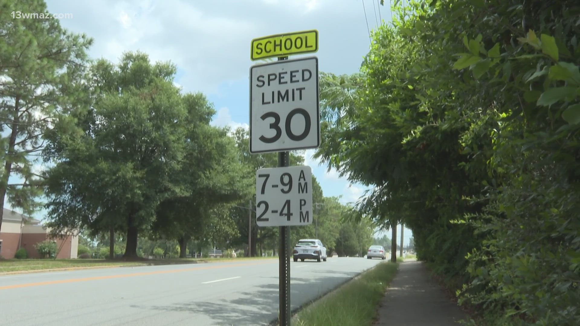 New cameras were added in school zones to help ensure the safety of students.