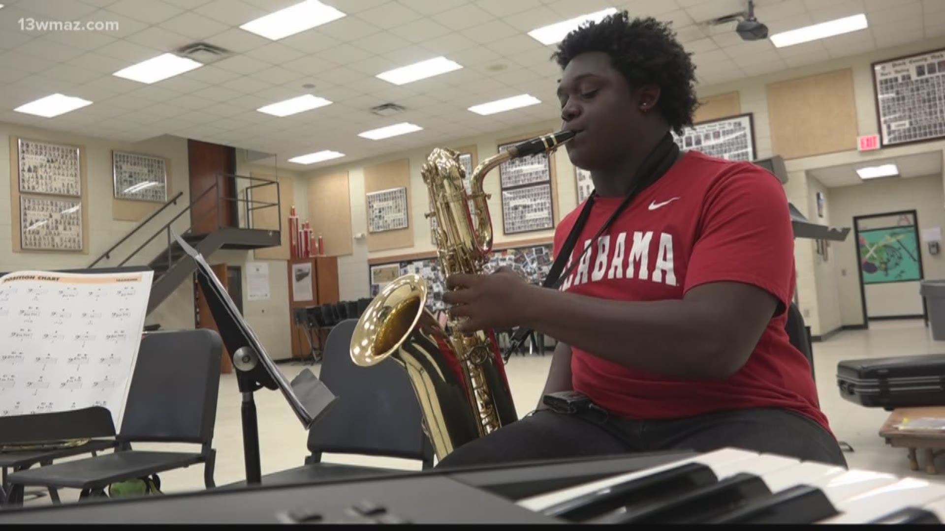 Graduation is right around the corner at Peach County High School, and one student on the marching band has earned his spot at the University of Alabama. Kayla Solomon introduces us to the newest addition to the Million Dollar Band.