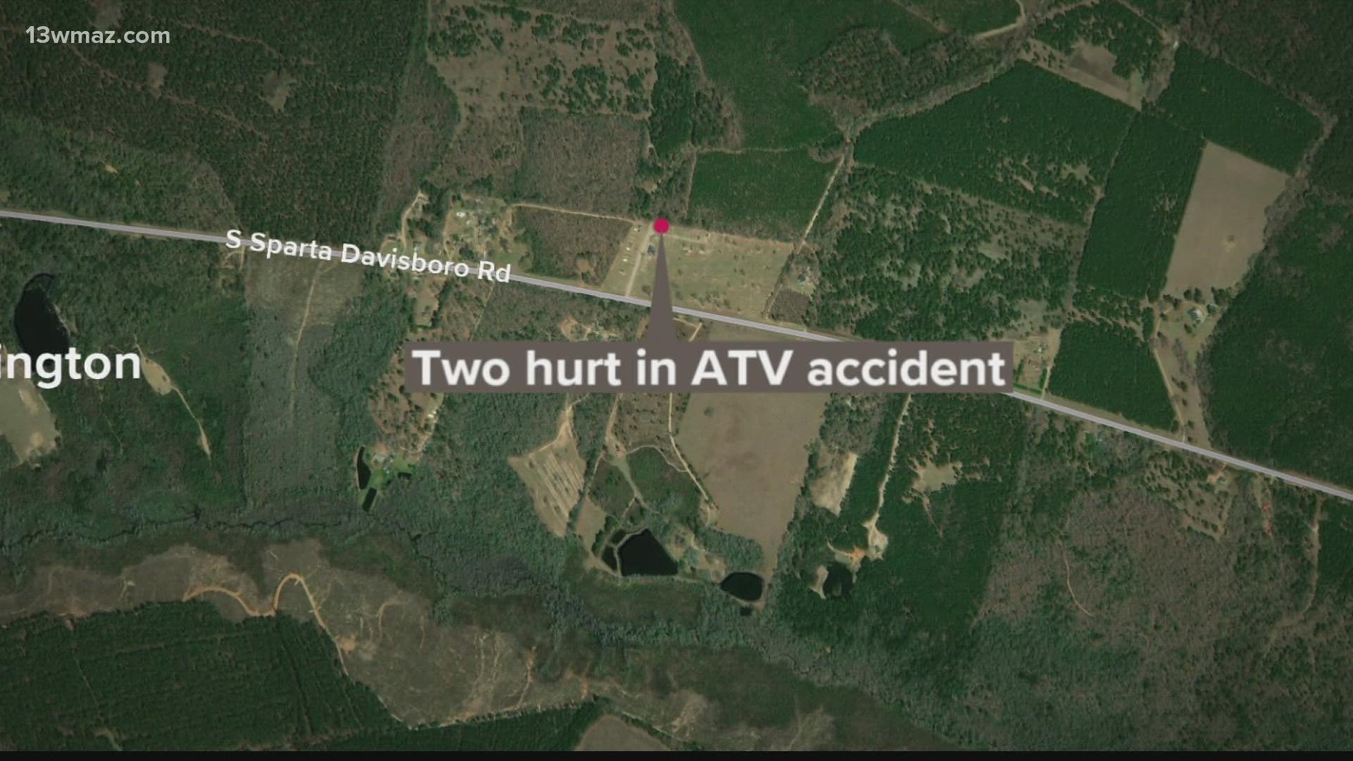 Sheriff Joel Cochran says a 13-year-old on an ATV collided with a 25-year-old on a dirt bike.