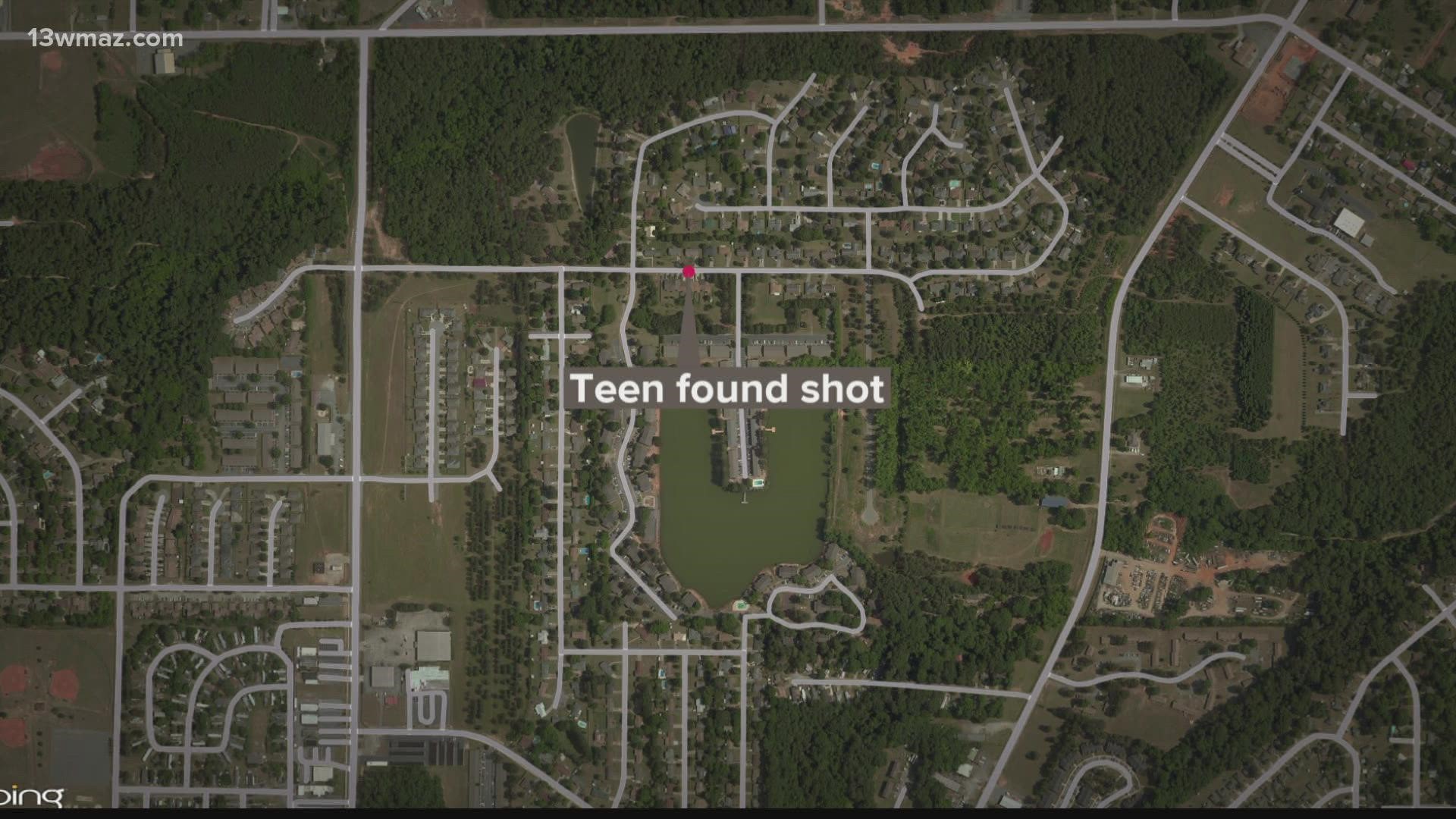 The teen is expected to survive the shooting.